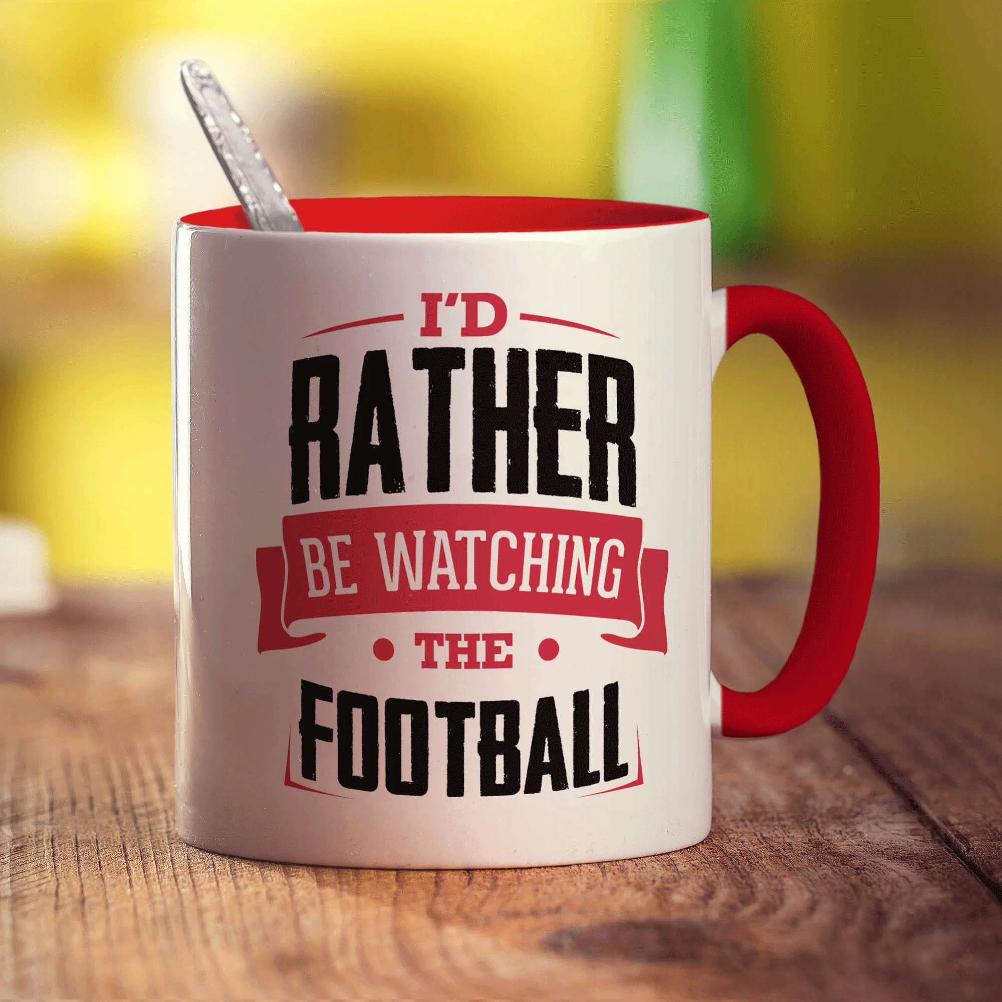 I'd Rather Be Watching The Football Mug - Image 11