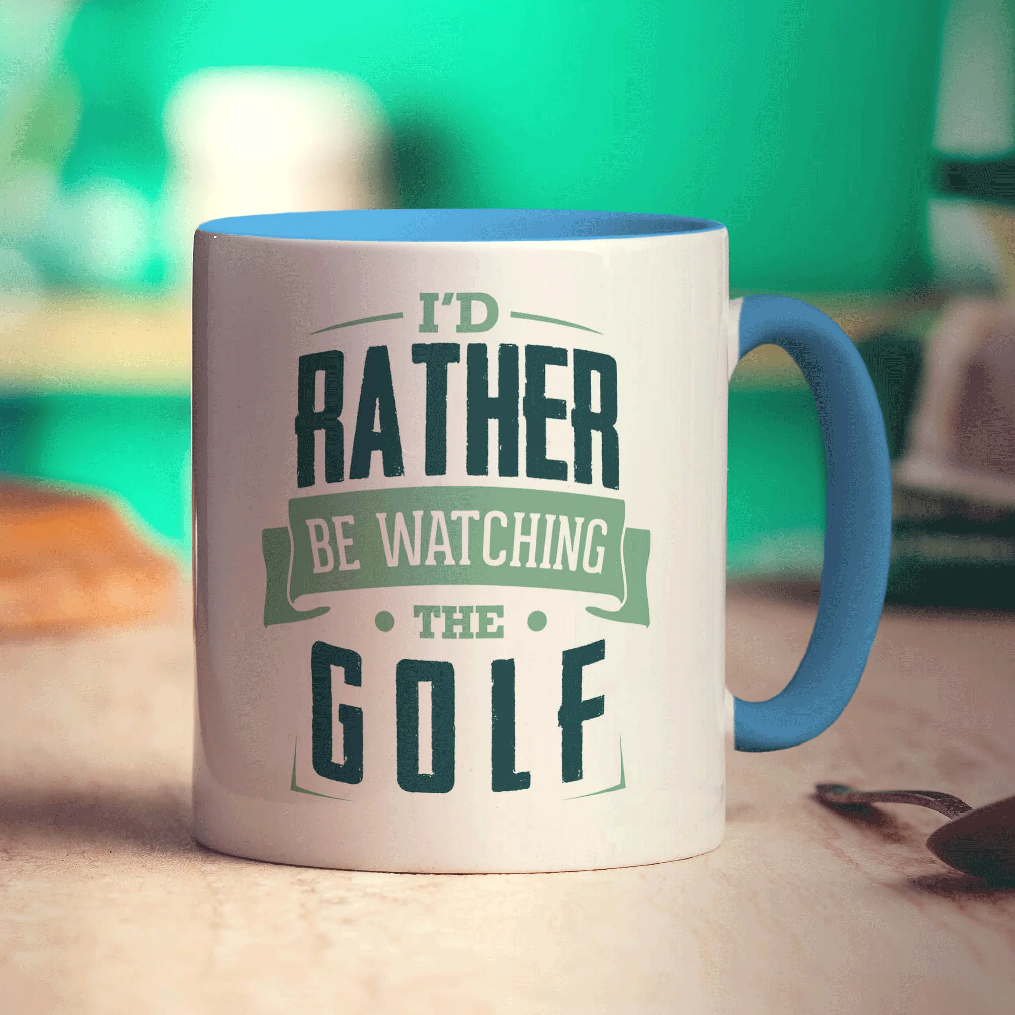 I'd Rather Be Watching The Golf Mug - Image 8
