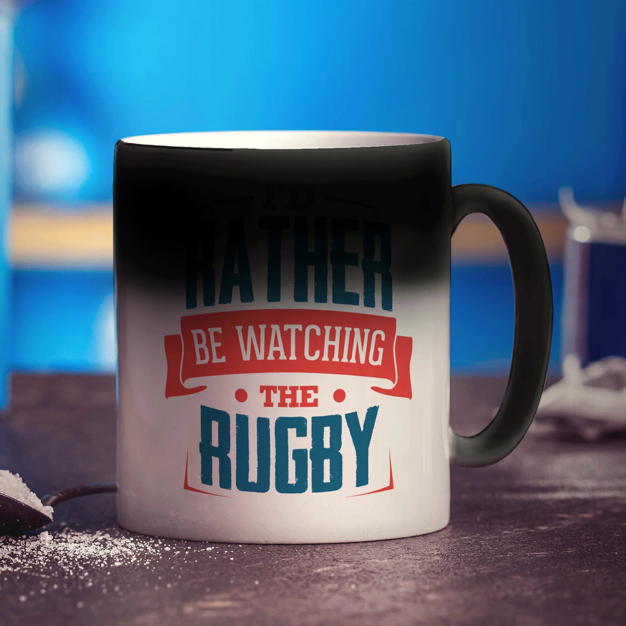 I'd Rather Be Watching The Rugby Mug - Image 6