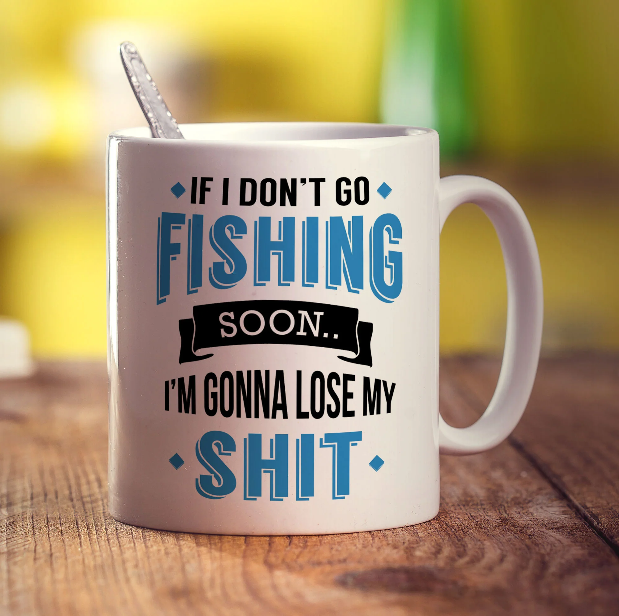 If I Don't Go Fishing Soon... I'm Gonna Lose My Shit Mug - Image 3