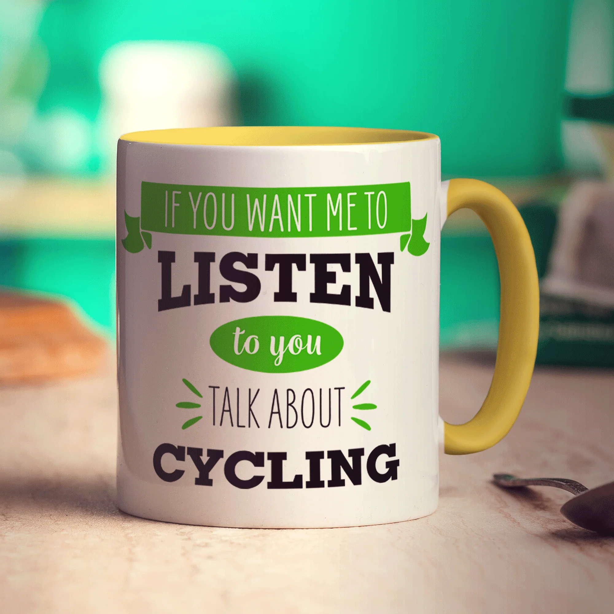 If You Want Me To Listen To You Talk About Cycling Mug - Image 3