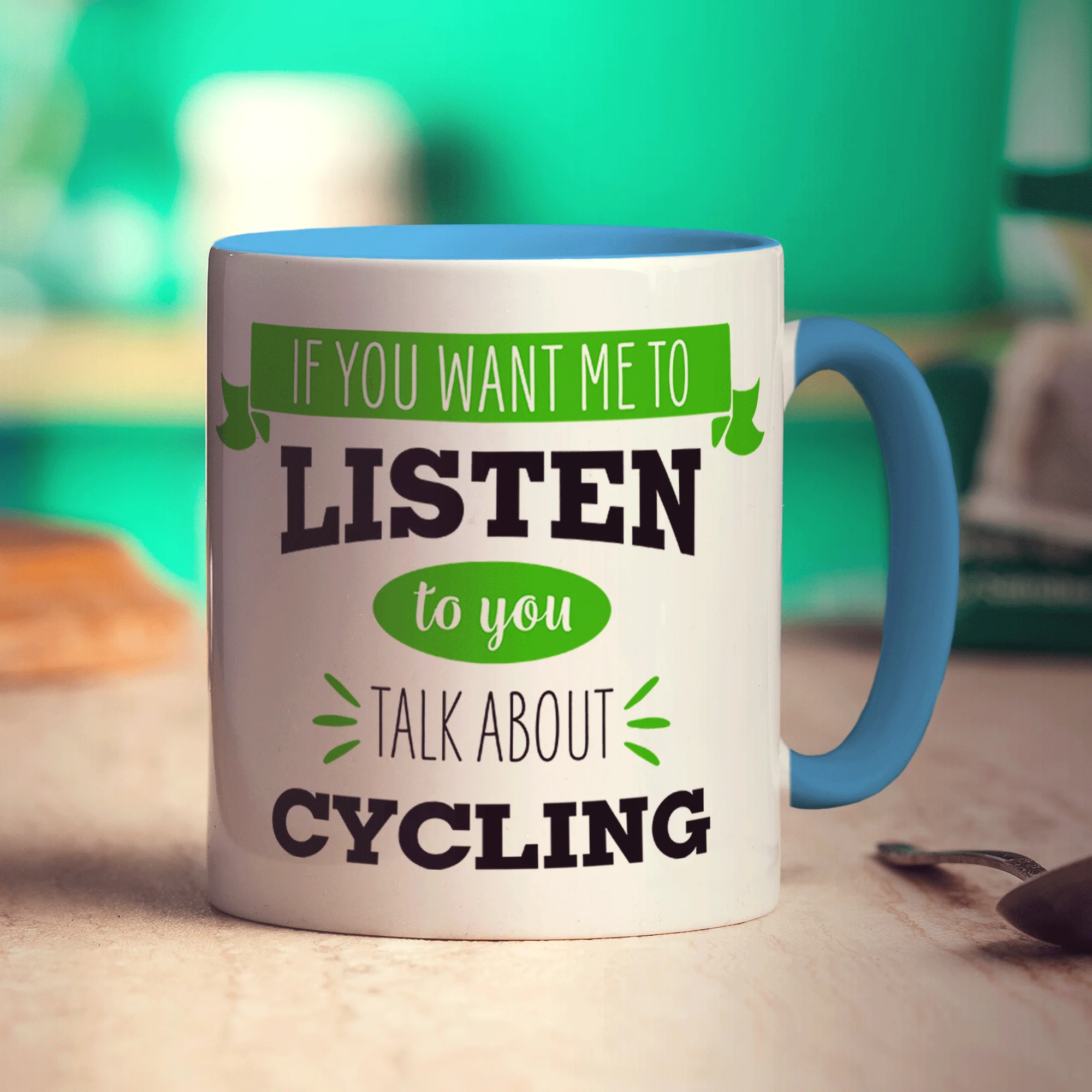 If You Want Me To Listen To You Talk About Cycling Mug - Image 6