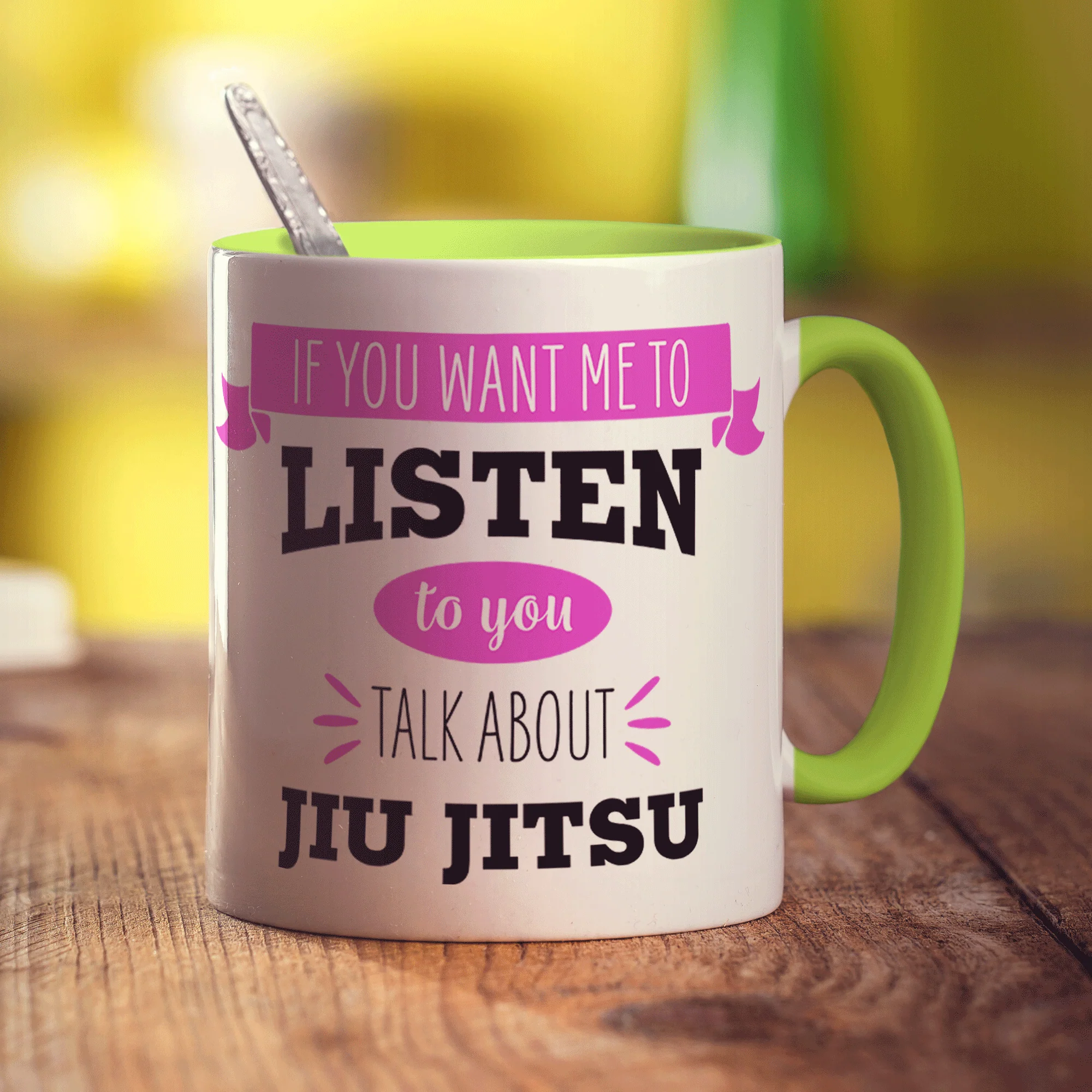 If You Want Me To Listen To You Talk About Jiu Jitsu Mug - Image 5