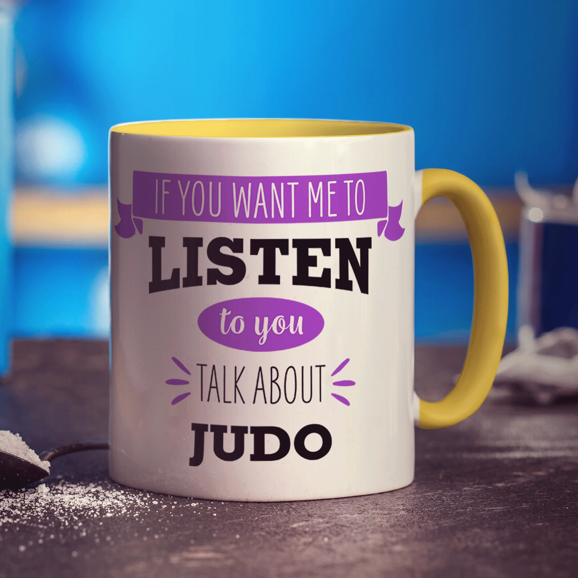 If You Want Me To Listen To You Talk About Judo Mug - Image 3