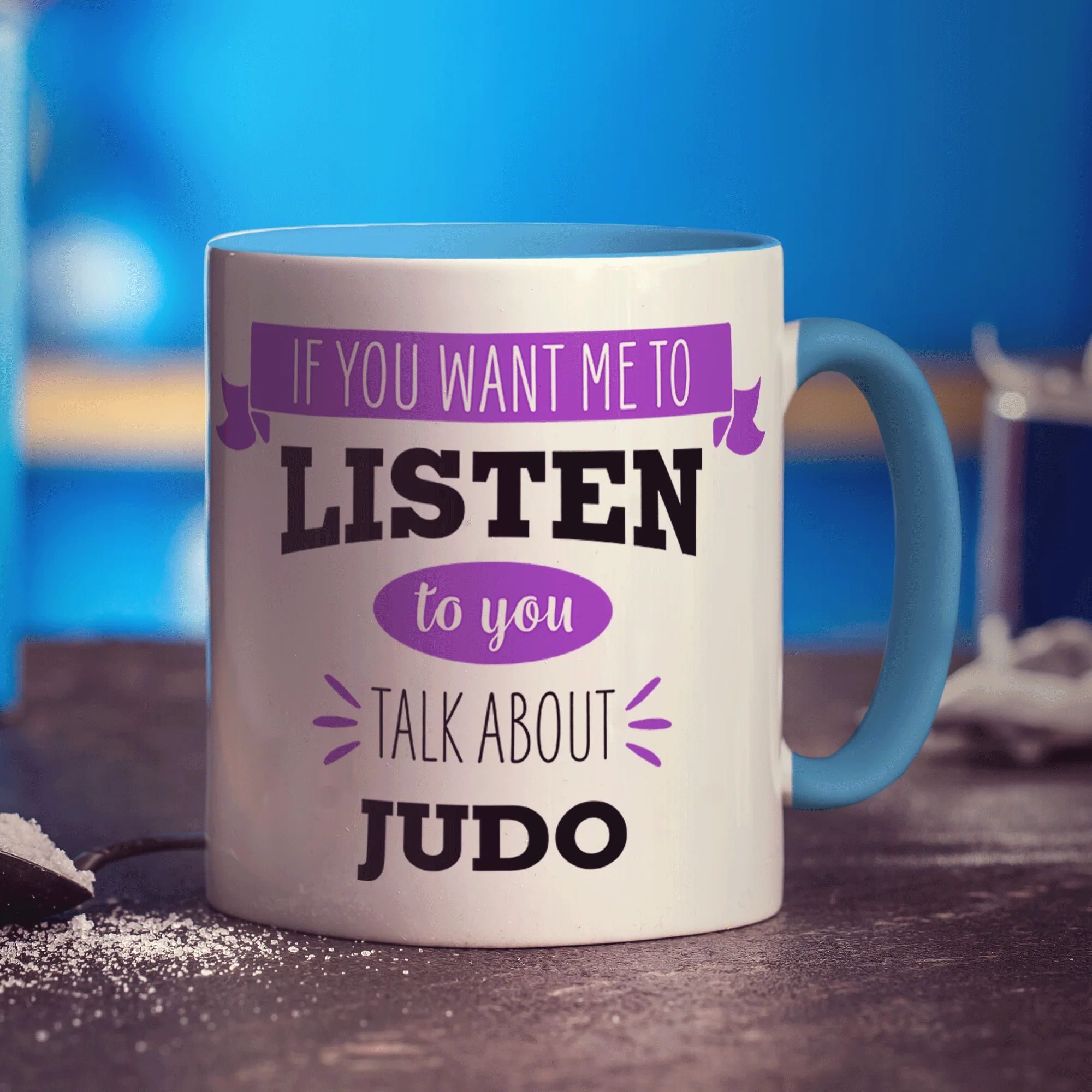 If You Want Me To Listen To You Talk About Judo Mug - Image 6