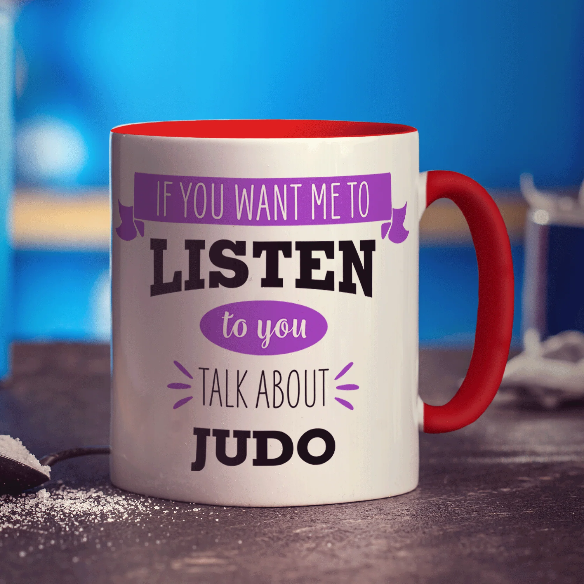 If You Want Me To Listen To You Talk About Judo Mug - Image 9