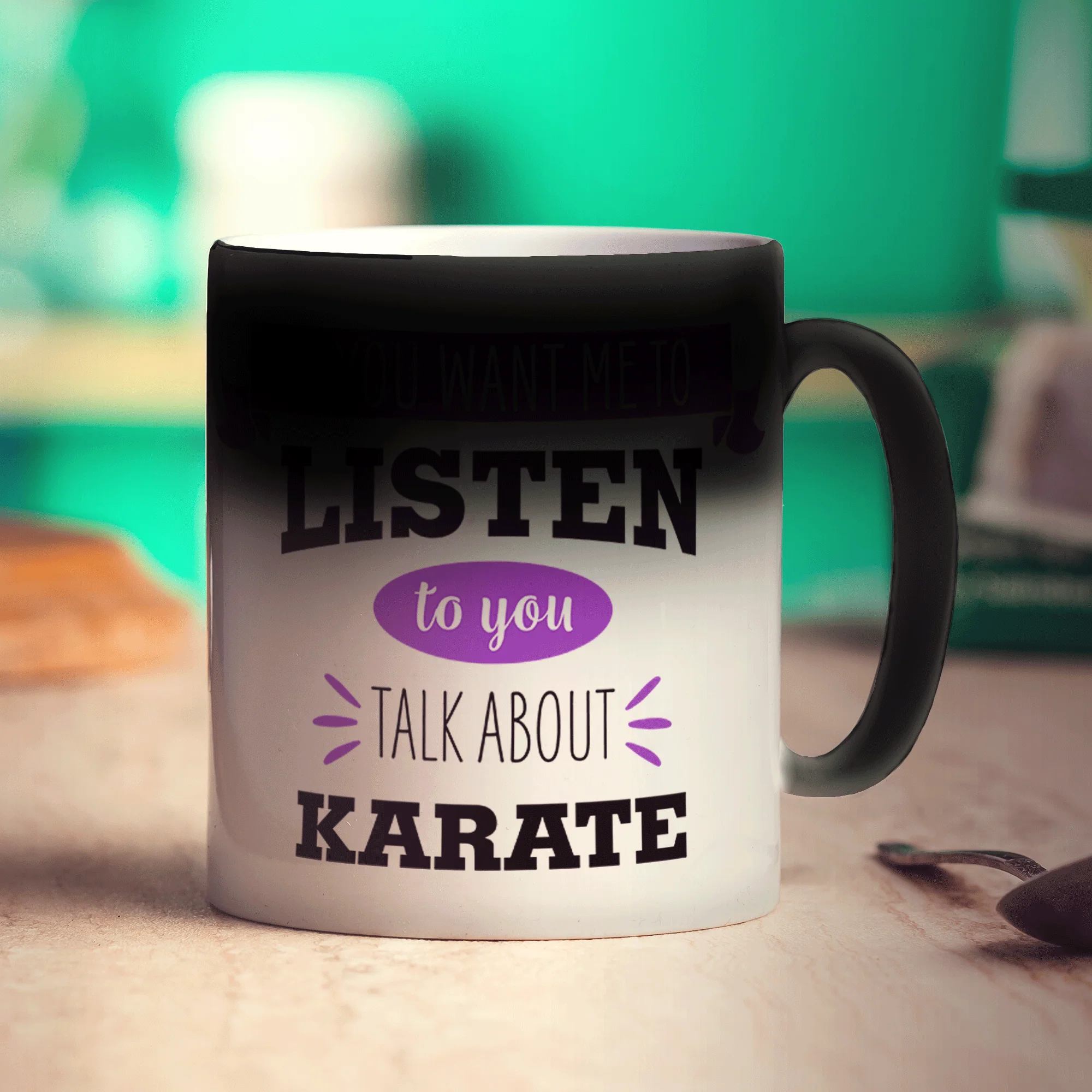 If You Want Me To Listen To You Talk About Karate Mug - Image 4
