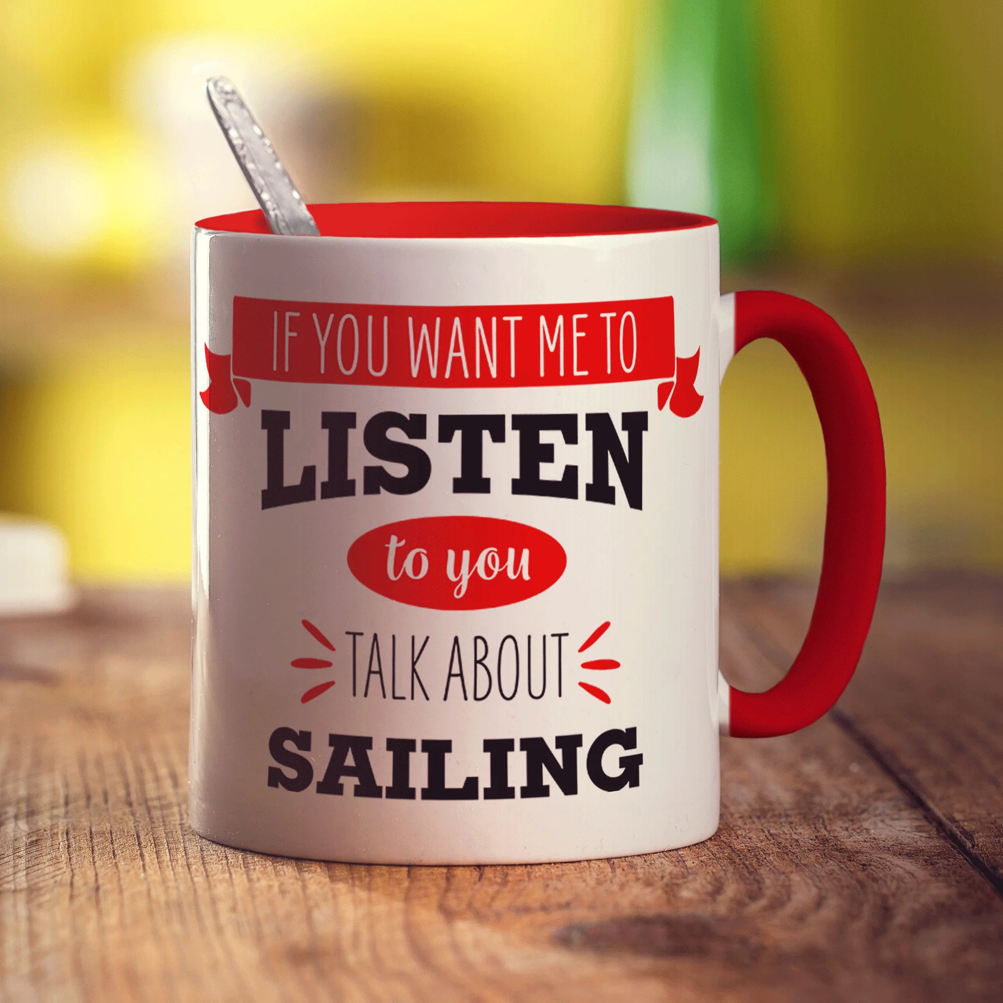 If You Want Me To Listen To You Talk About Sailing Mug - Image 9