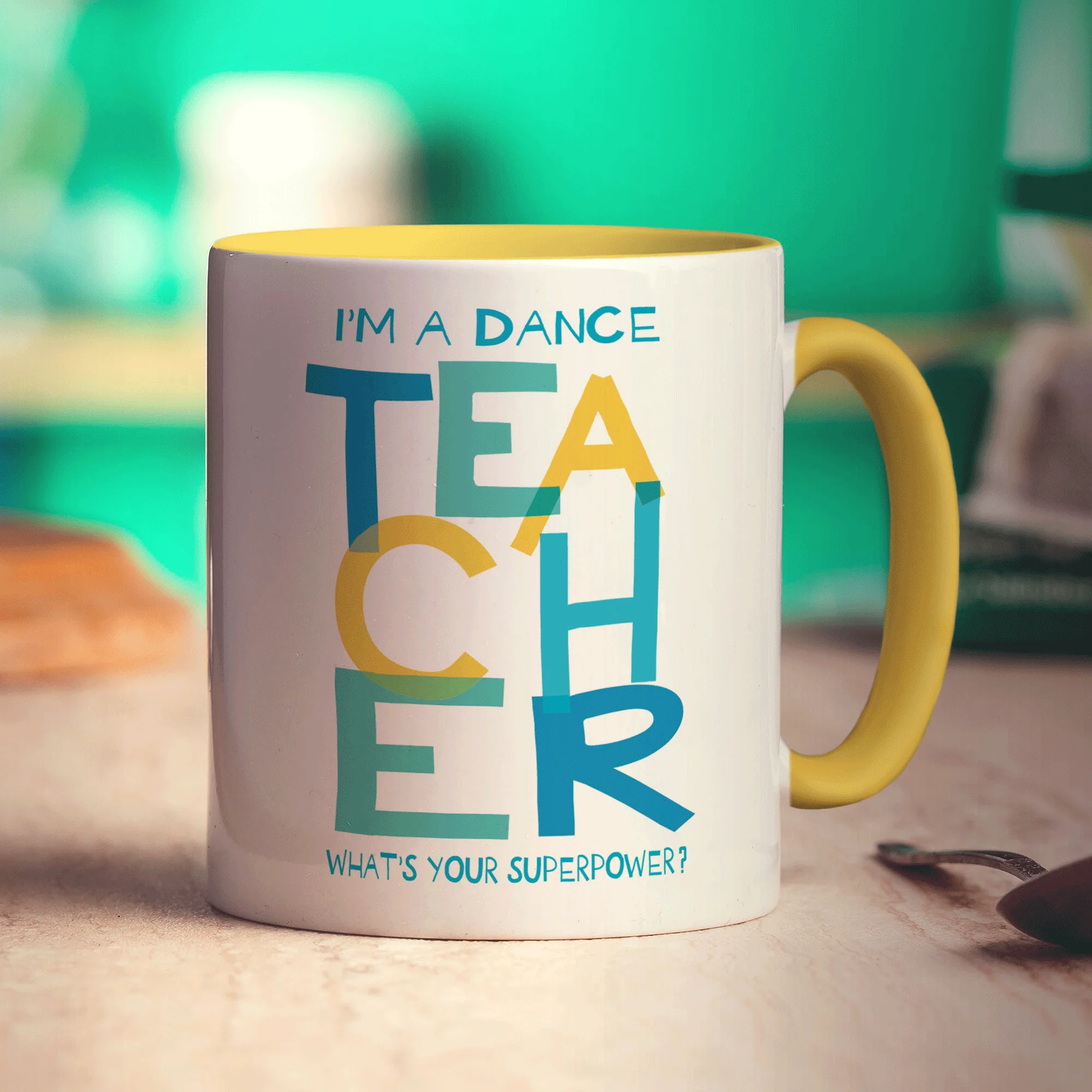 I'm a Dance Teacher What is Your Superpower Mug - Image 5