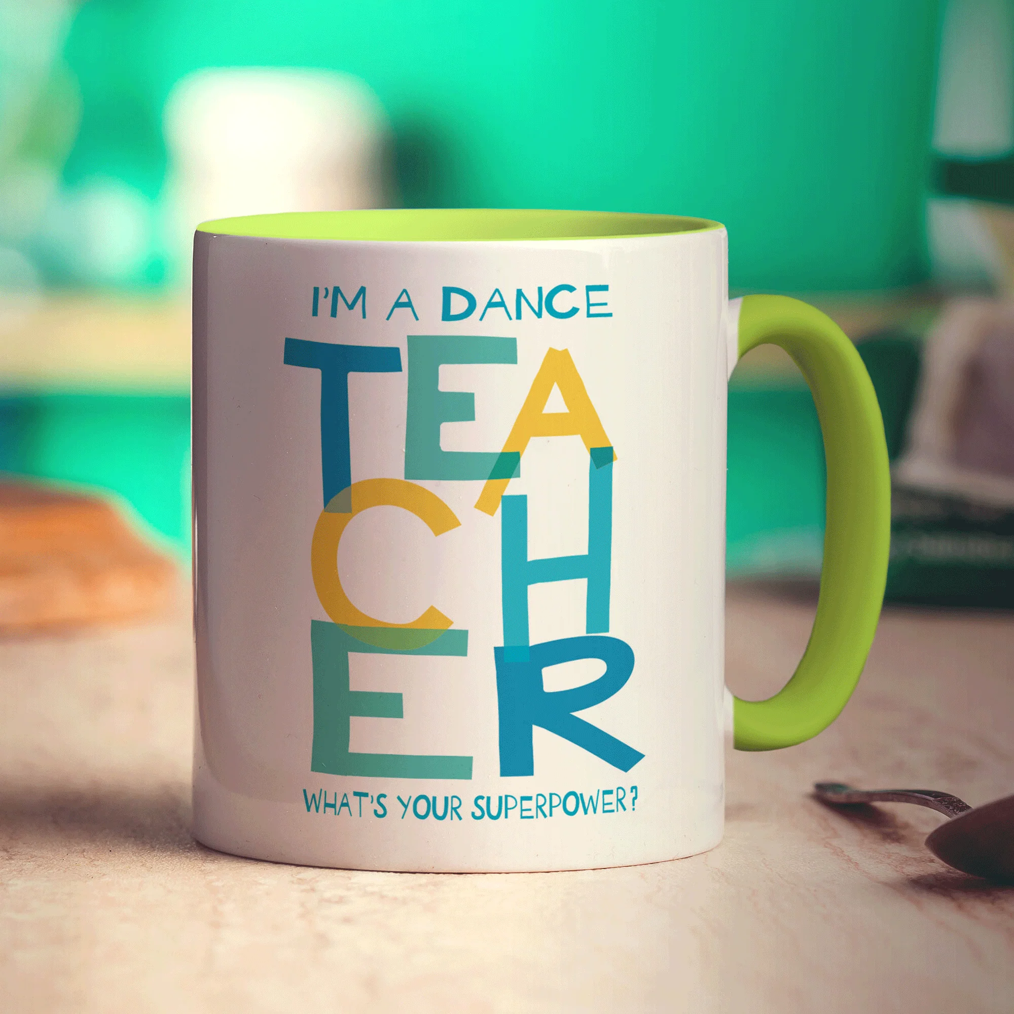 I'm a Dance Teacher What is Your Superpower Mug - Image 7