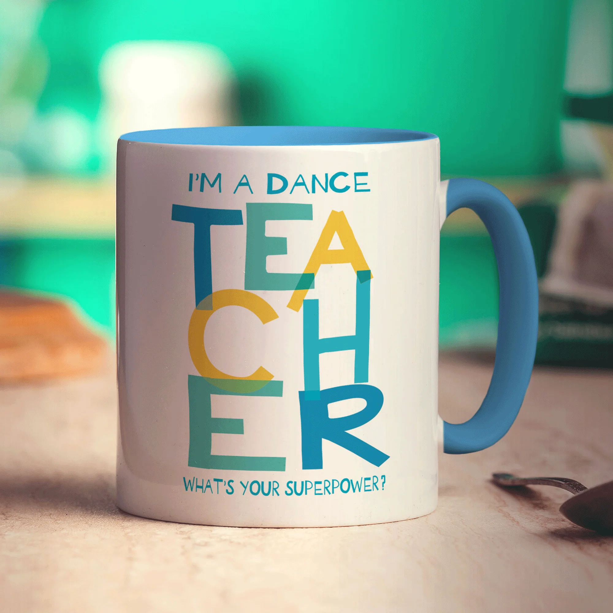 I'm a Dance Teacher What is Your Superpower Mug - Image 8