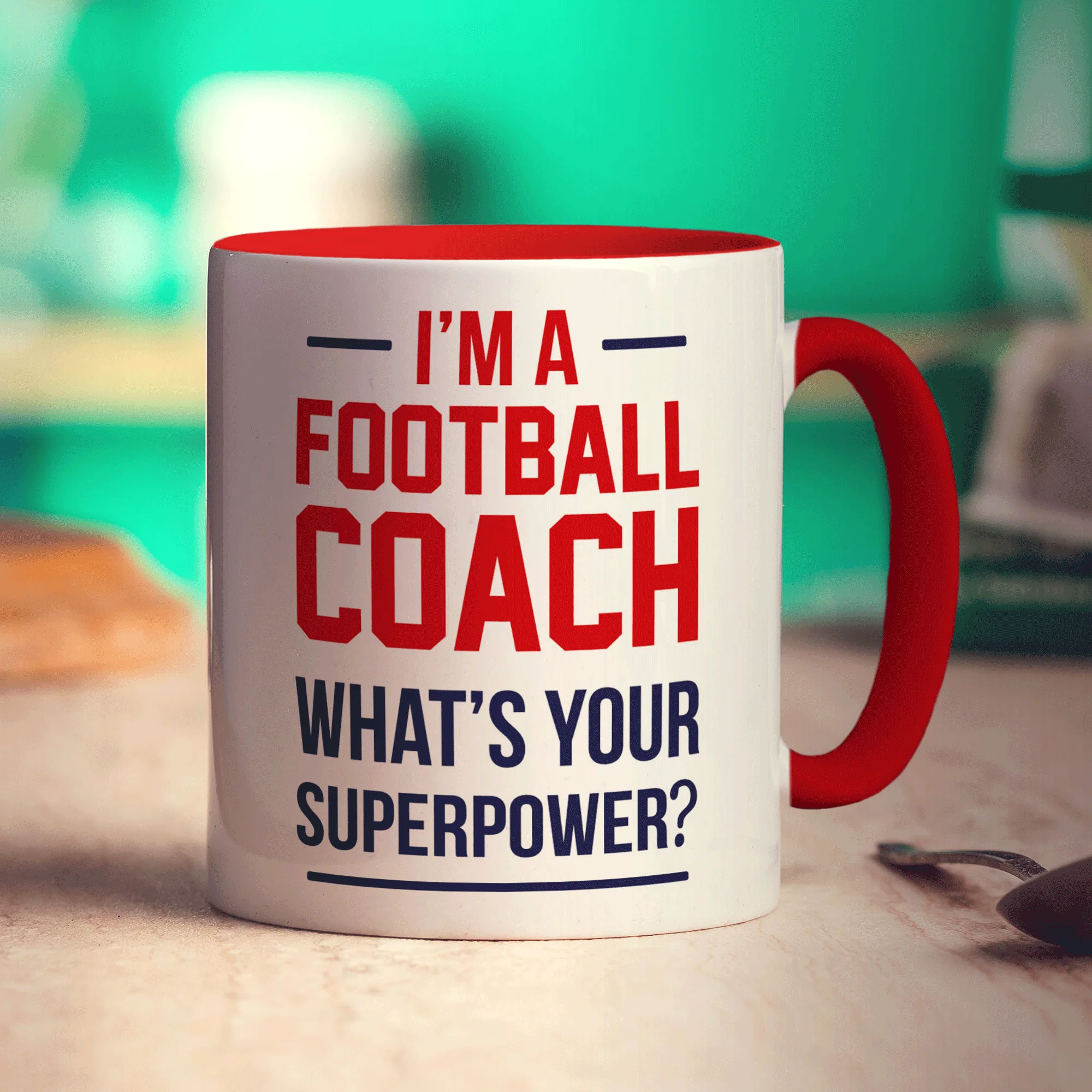 I'm a Football Coach What is Your Superpower Mug - Image 11