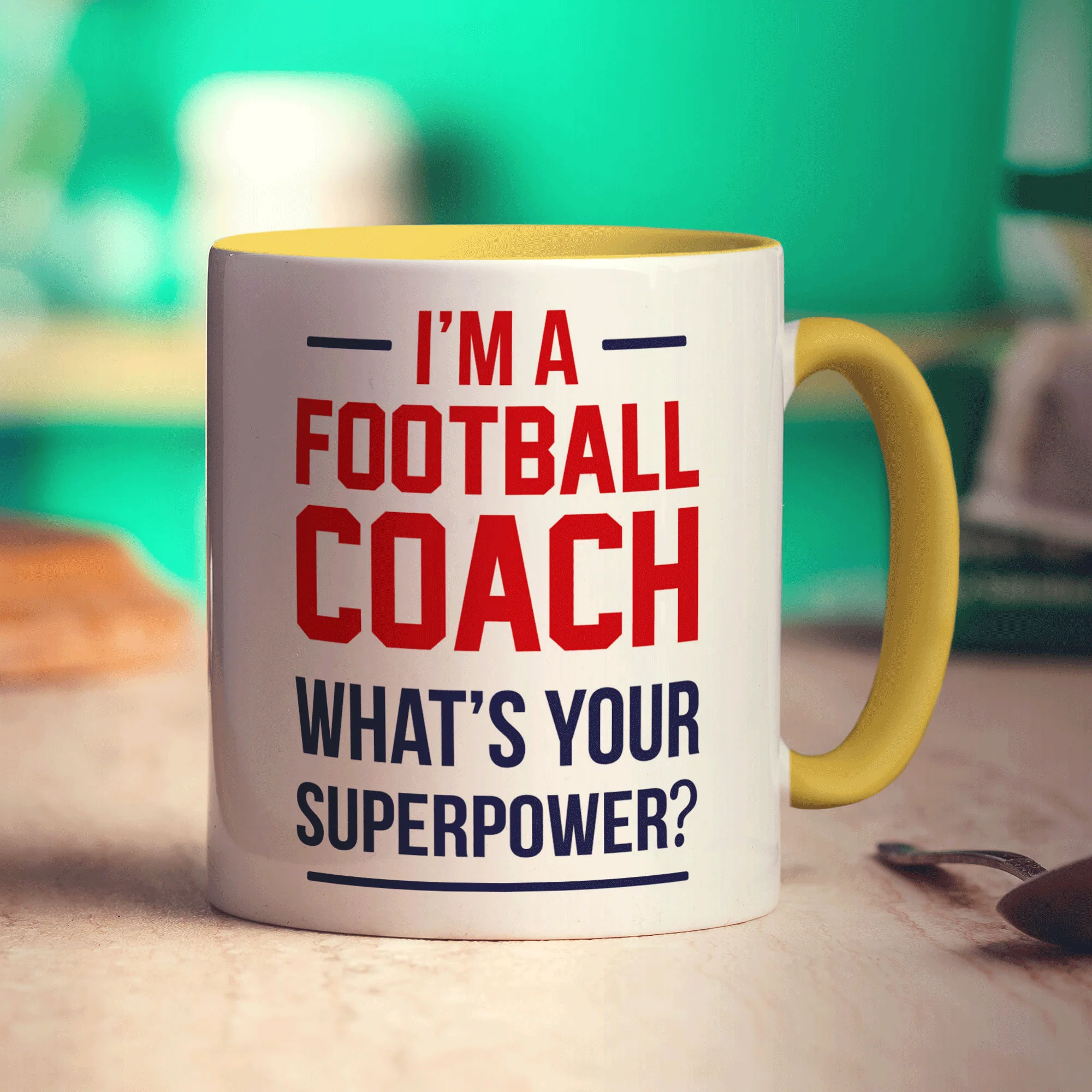 I'm a Football Coach What is Your Superpower Mug - Image 5