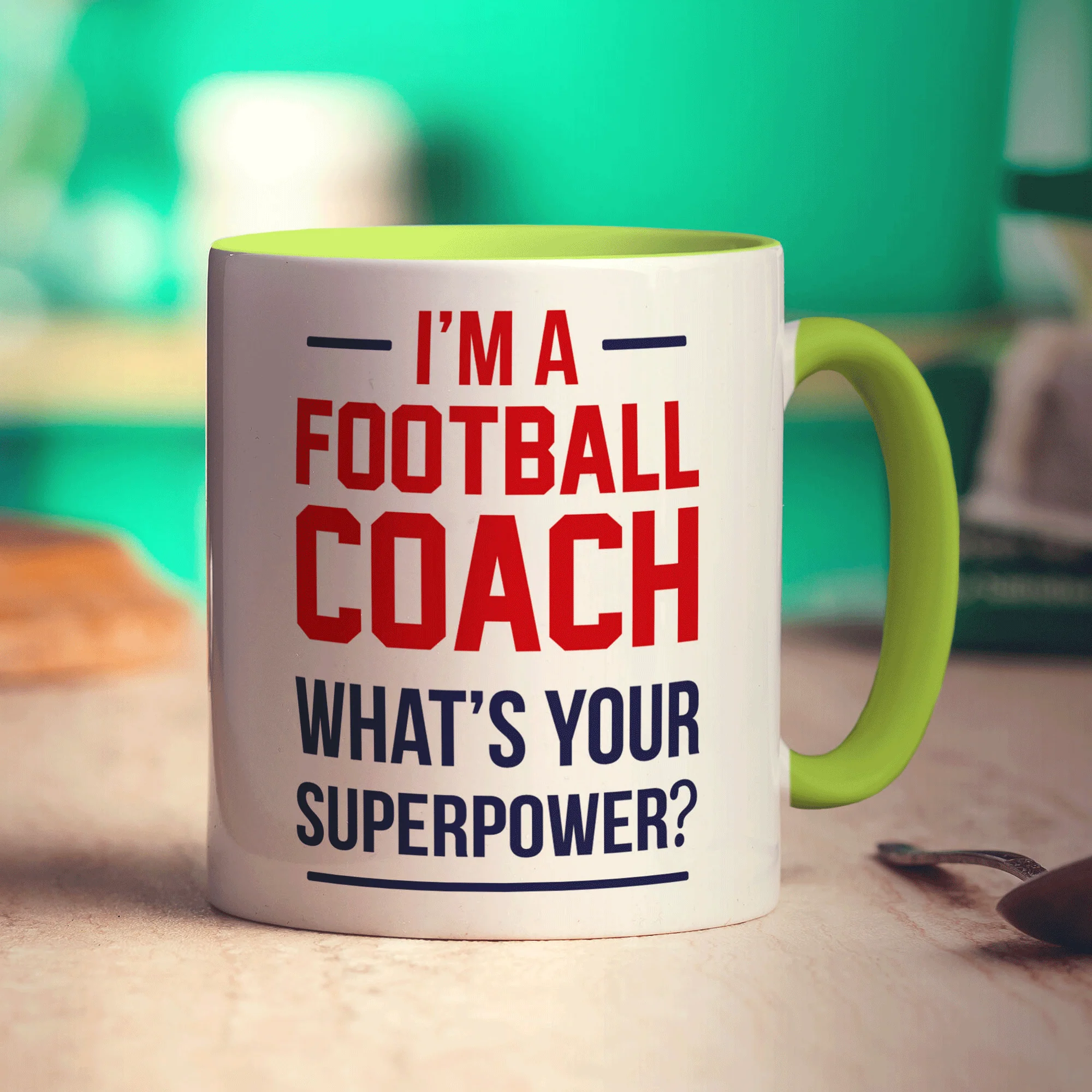 I'm a Football Coach What is Your Superpower Mug - Image 7