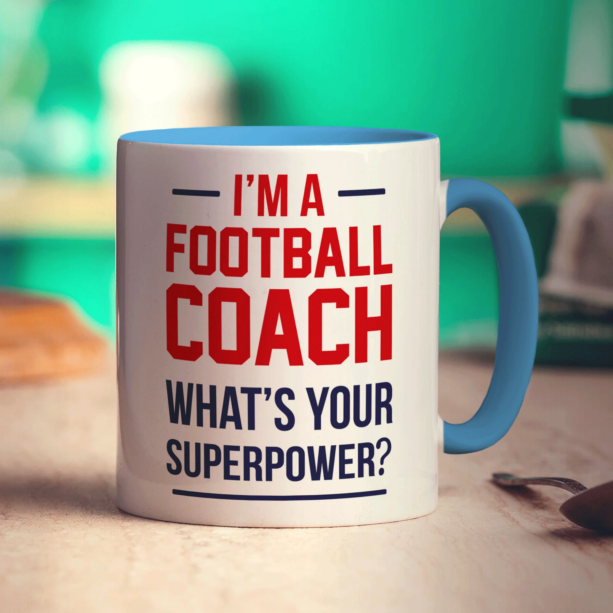 I'm a Football Coach What is Your Superpower Mug - Image 8