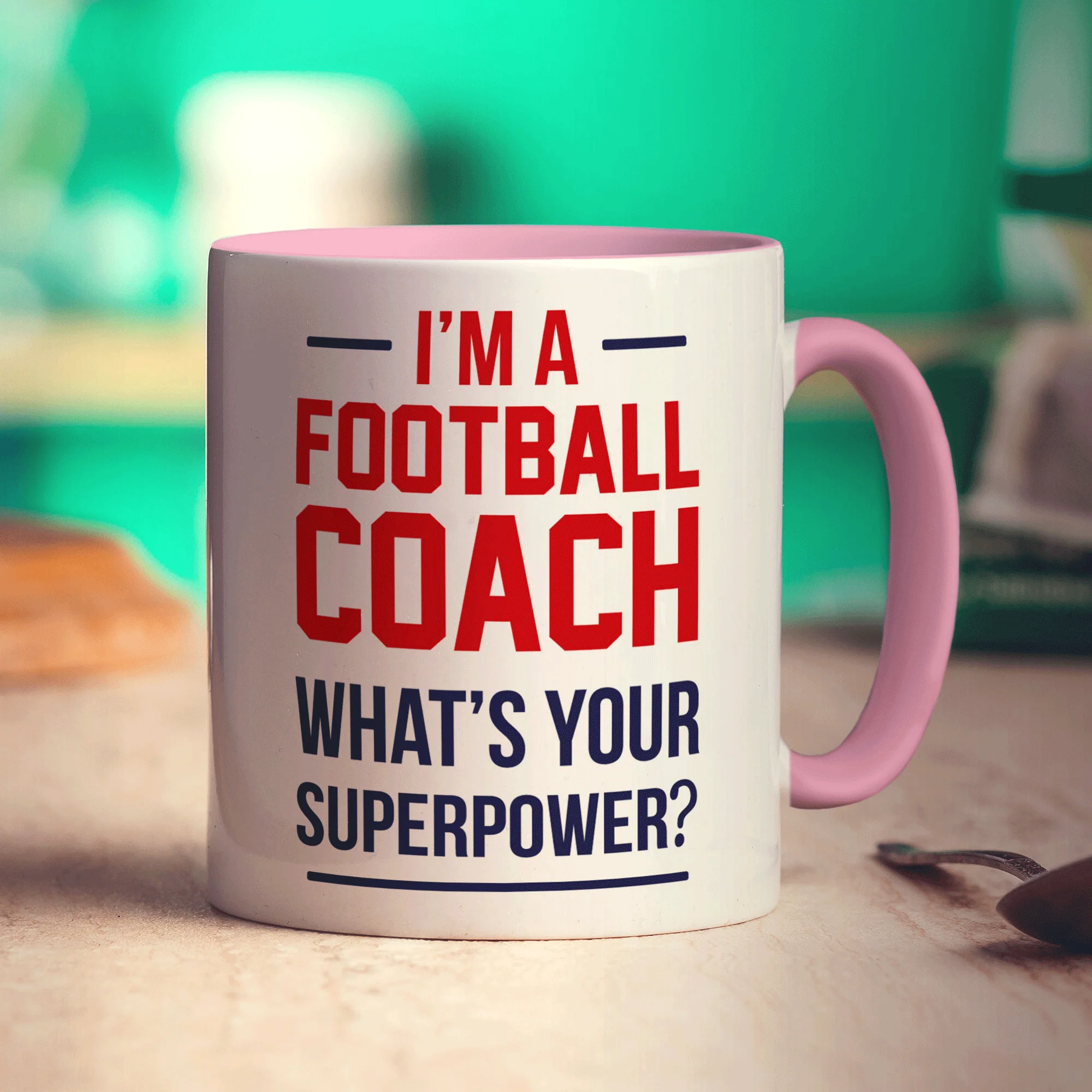 I'm a Football Coach What is Your Superpower Mug - Image 9