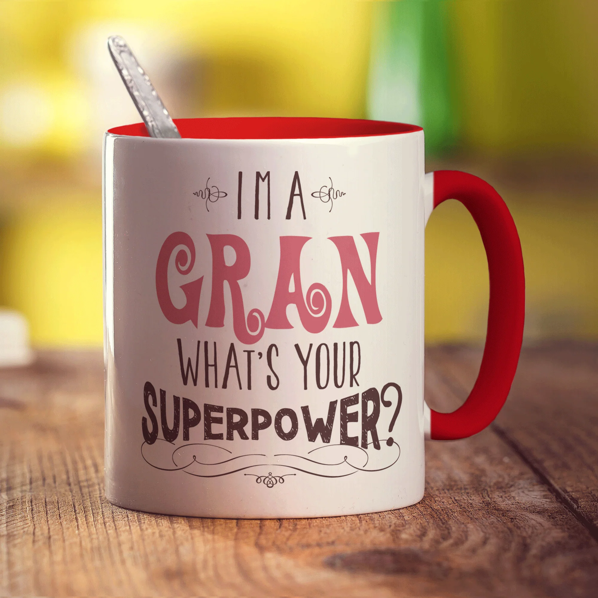 I'm a Gran What's Your Super Power Mug - Image 11