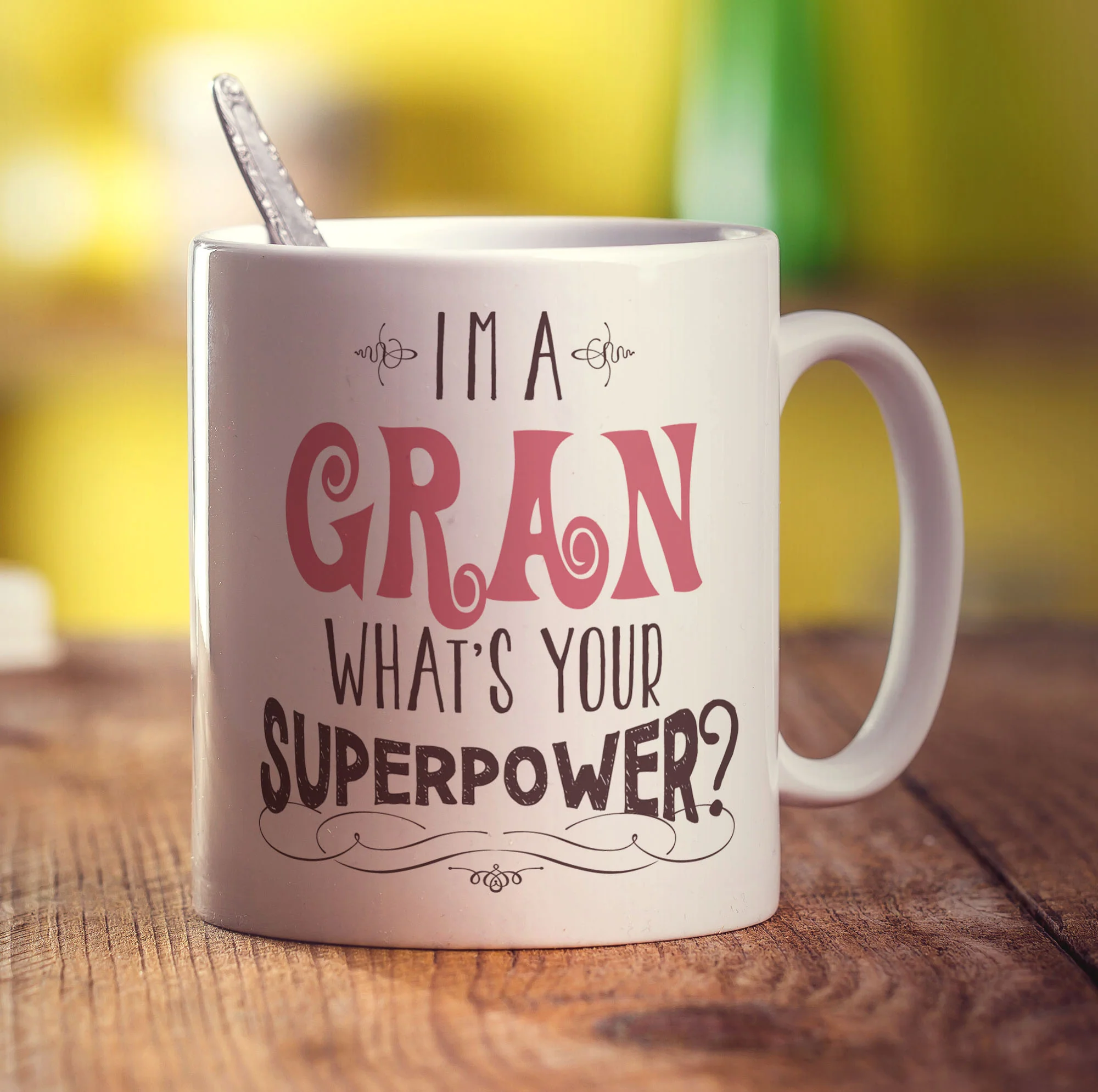 I'm a Gran What's Your Super Power Mug - Image 3