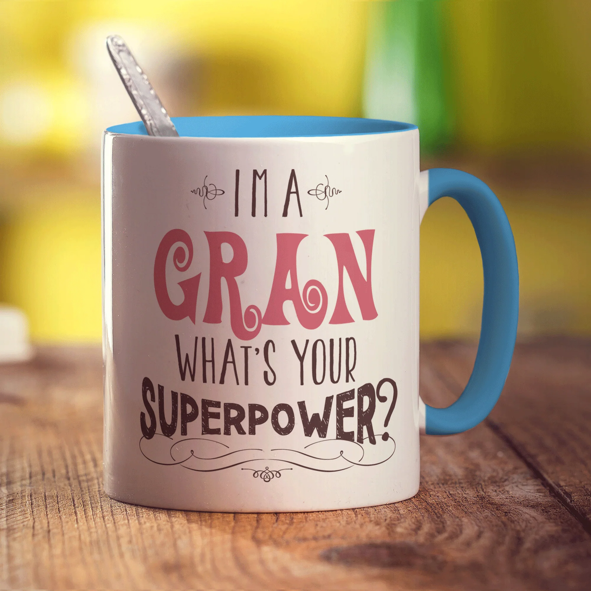 I'm a Gran What's Your Super Power Mug - Image 8