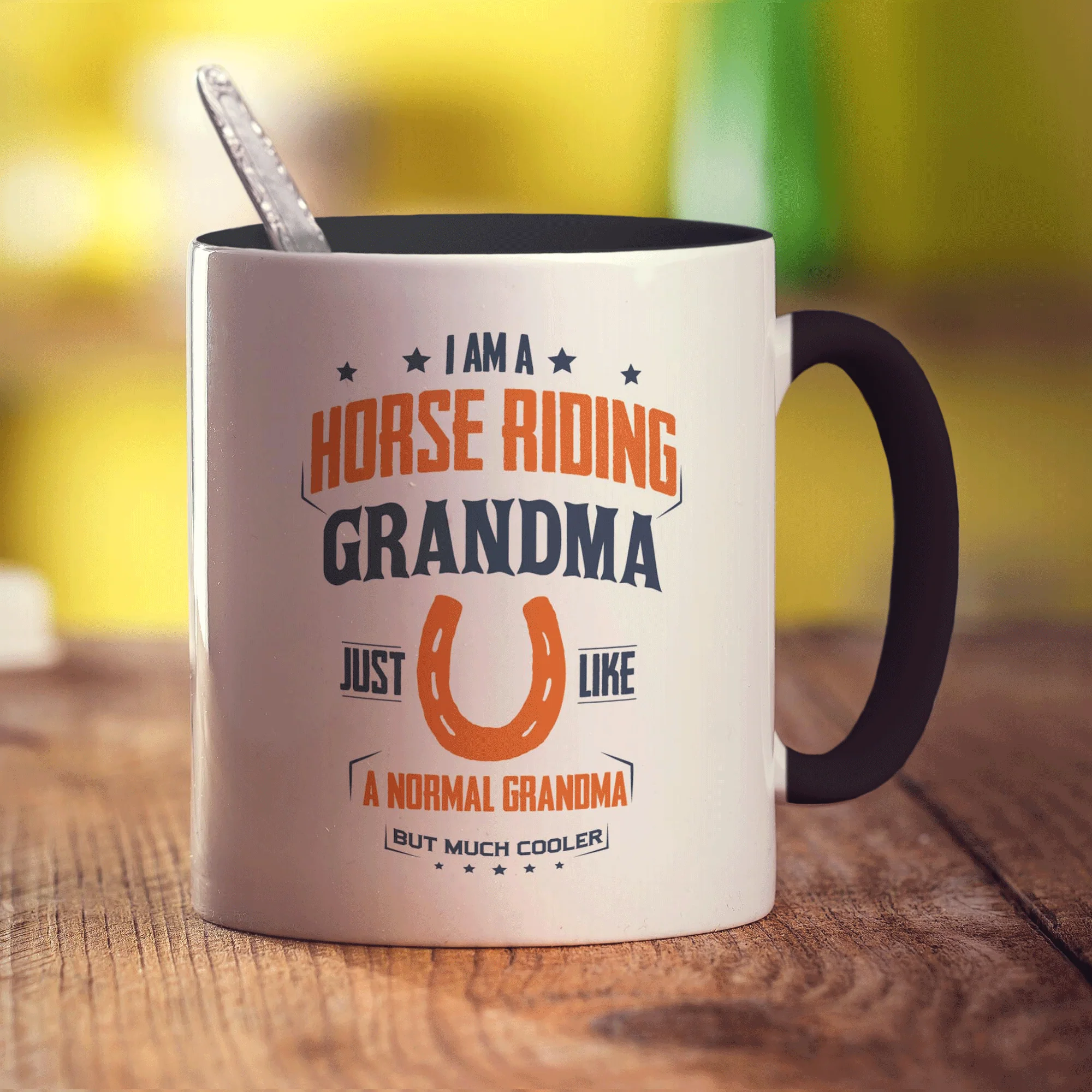 I'm A Horse Riding Grandma Just Like A Normal Grandma But Much Cooler Mug - Image 10