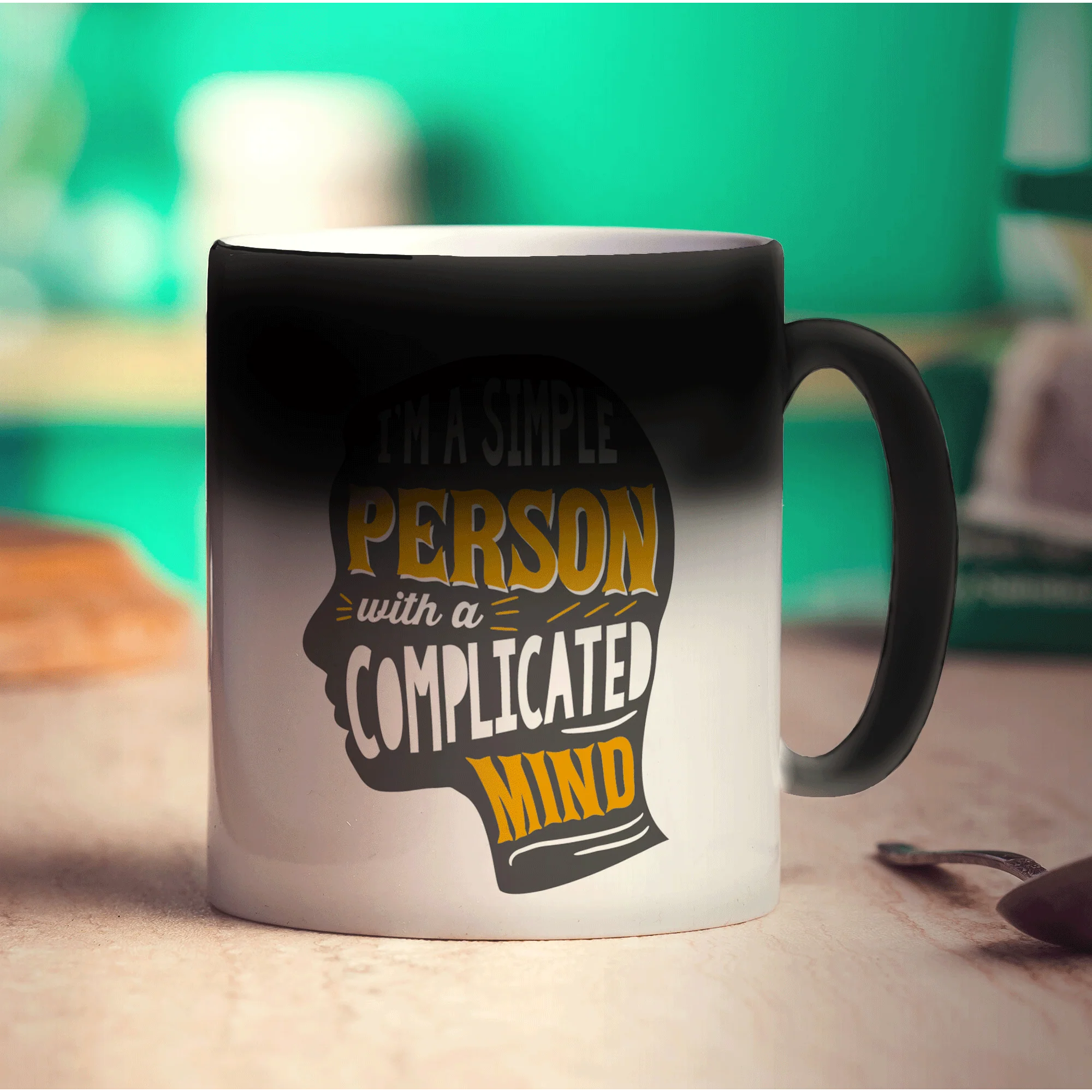 I'm a Simple Person with a Complicated Mind Mug - Image 6