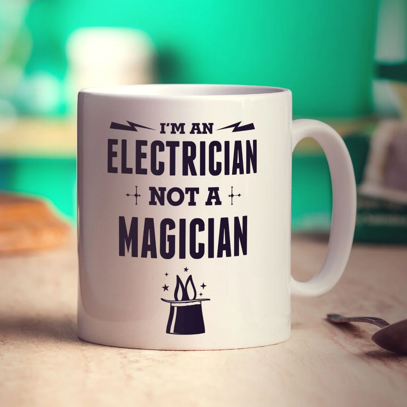 I'm an Electrician Not a Magician Mug - Image 3