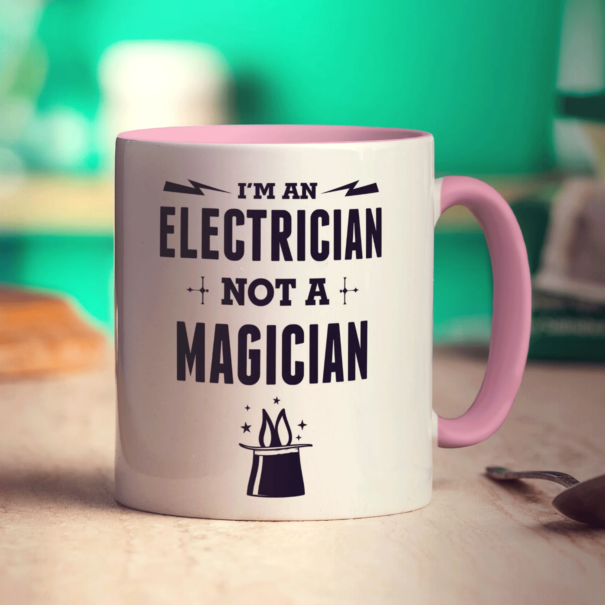 I'm an Electrician Not a Magician Mug - Image 9