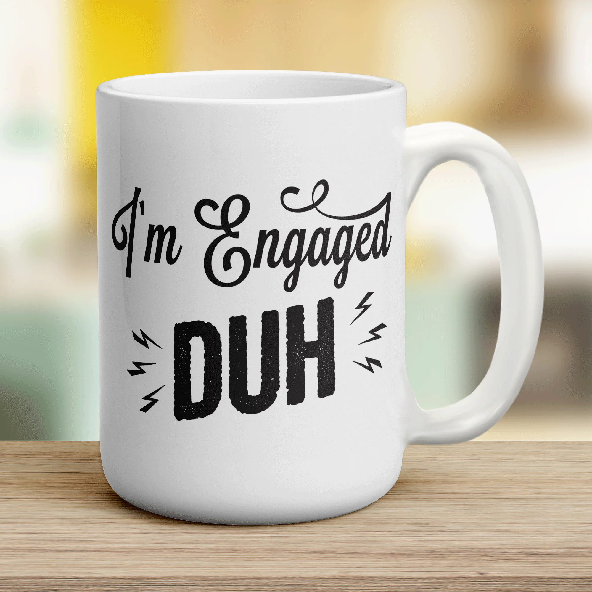 I'm Engaged Duh Mug - Image 12