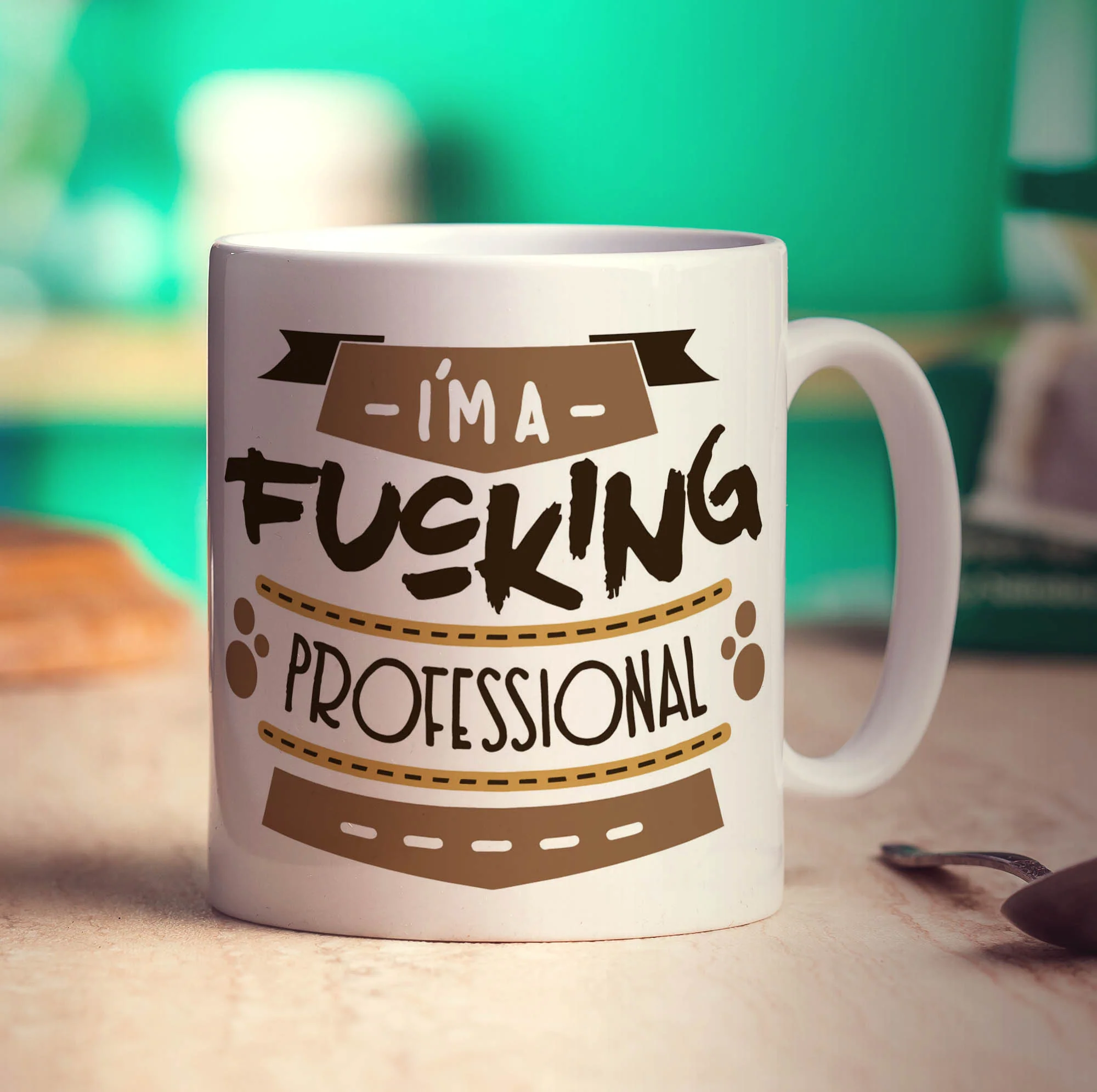 I'm Fucking Professional Mug - Image 3