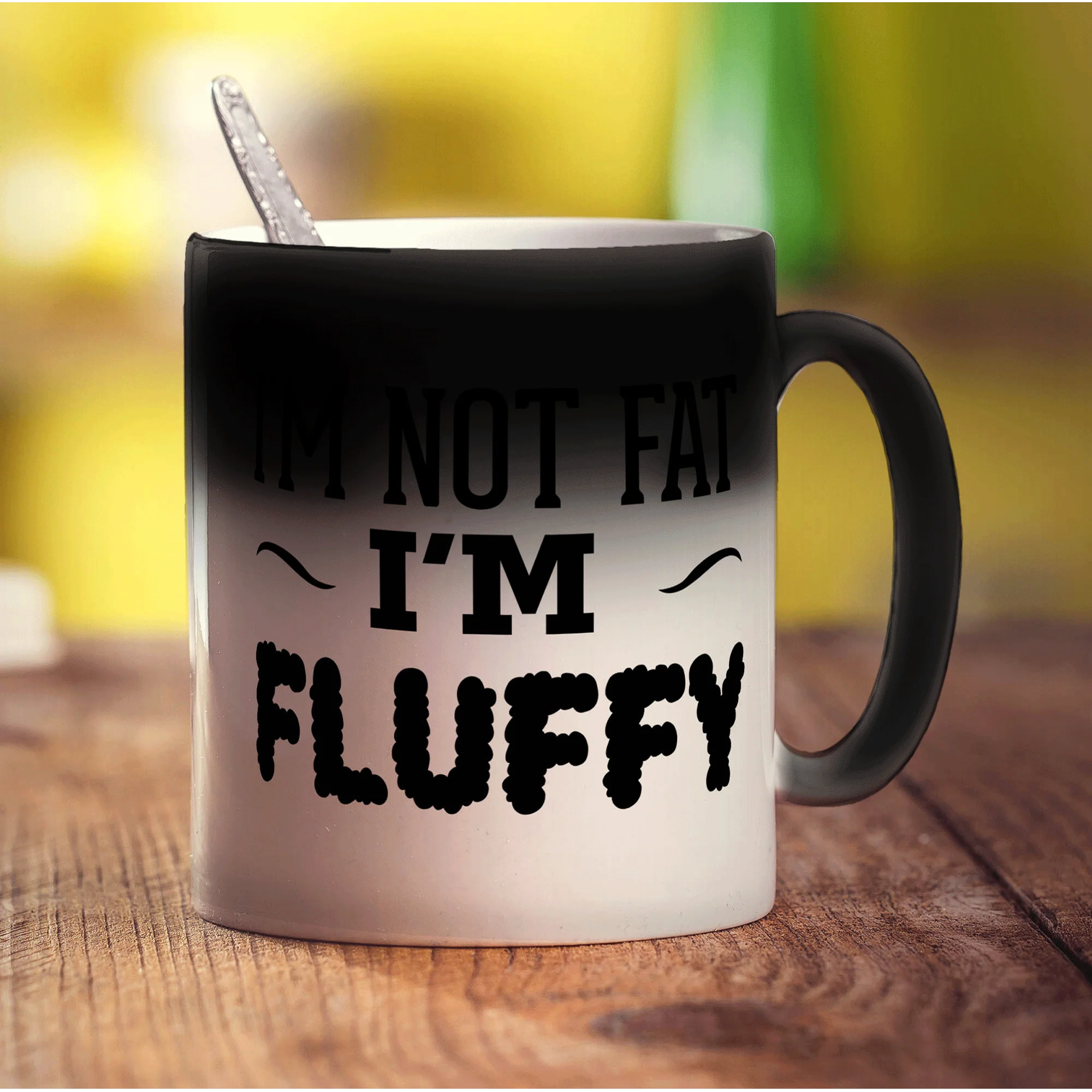 I'm Not Fat, I'm Fluffy Mug - Image 6