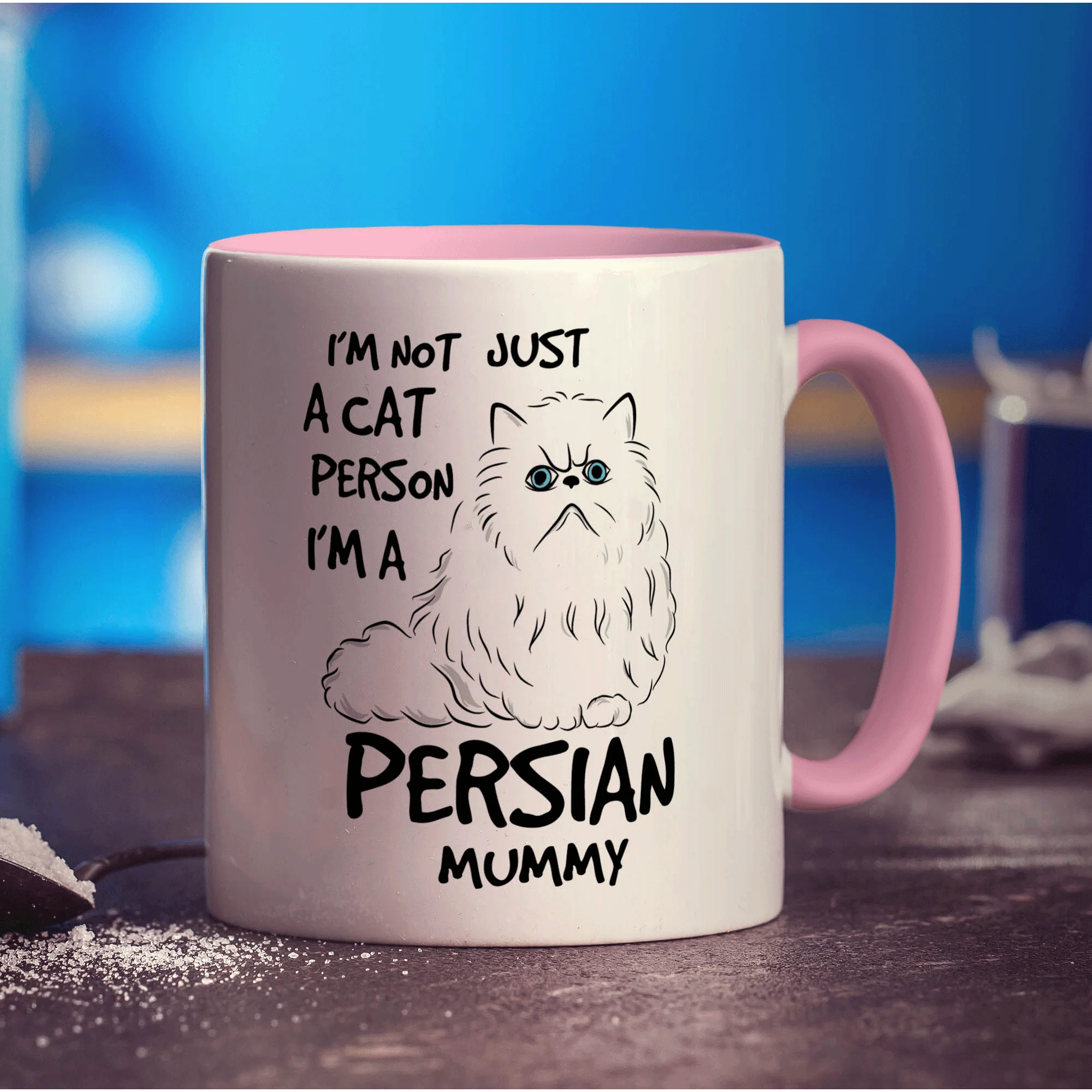 I'm Not Just A Cat Person I'm a Persian Mummy Mug - Image 9