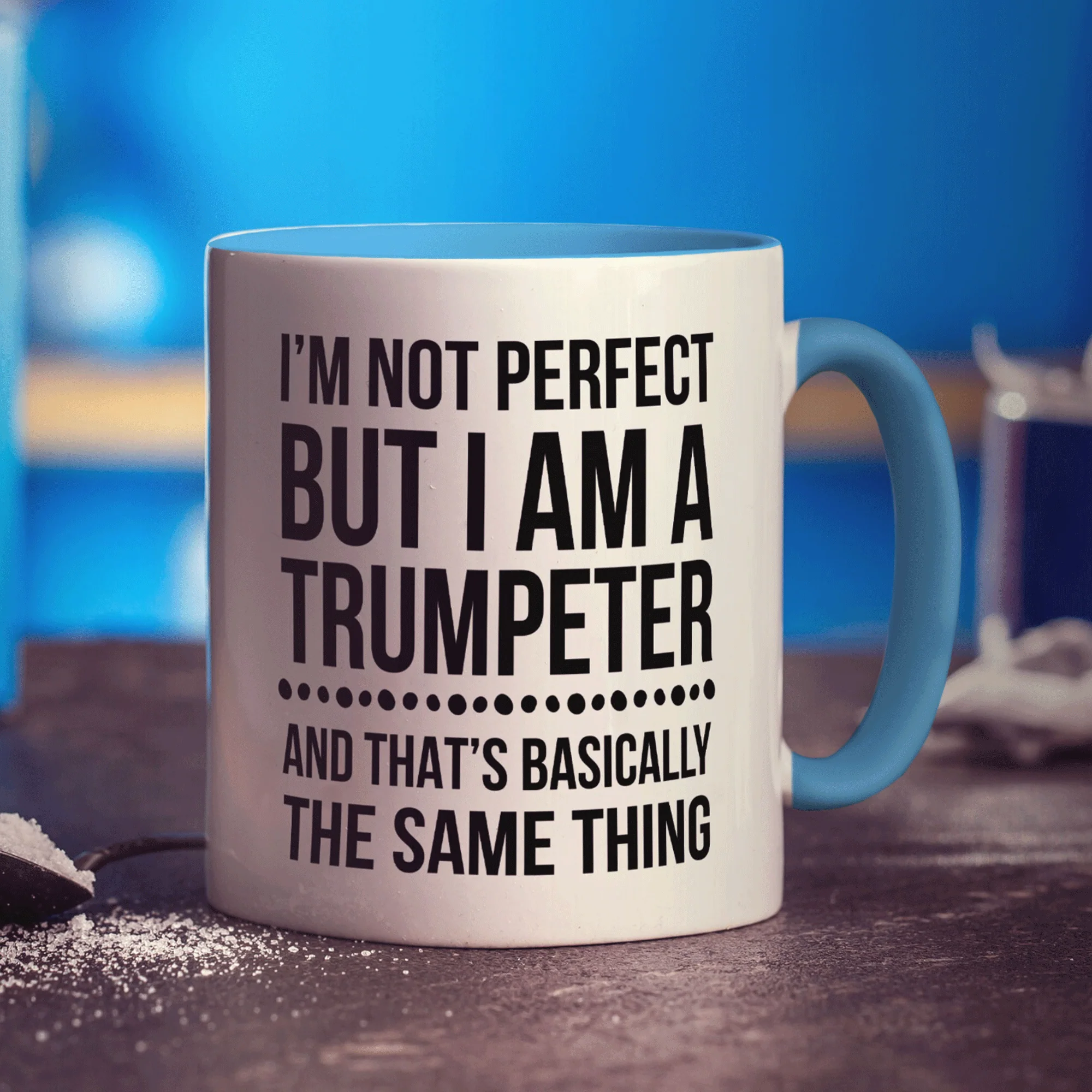 I'm not Perfect but I am a Trumpeter Mug - Image 10