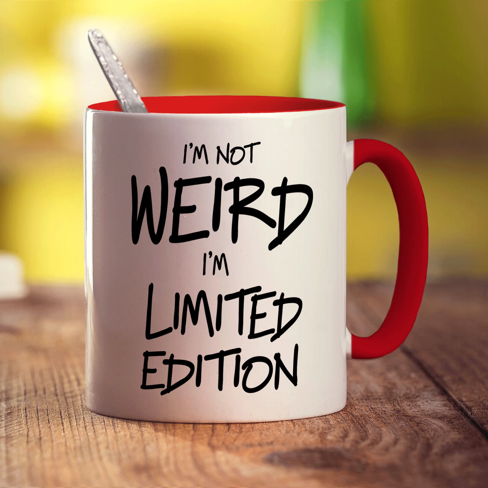 I'm Not Weird I'm Limited Edition Mug - Image 11