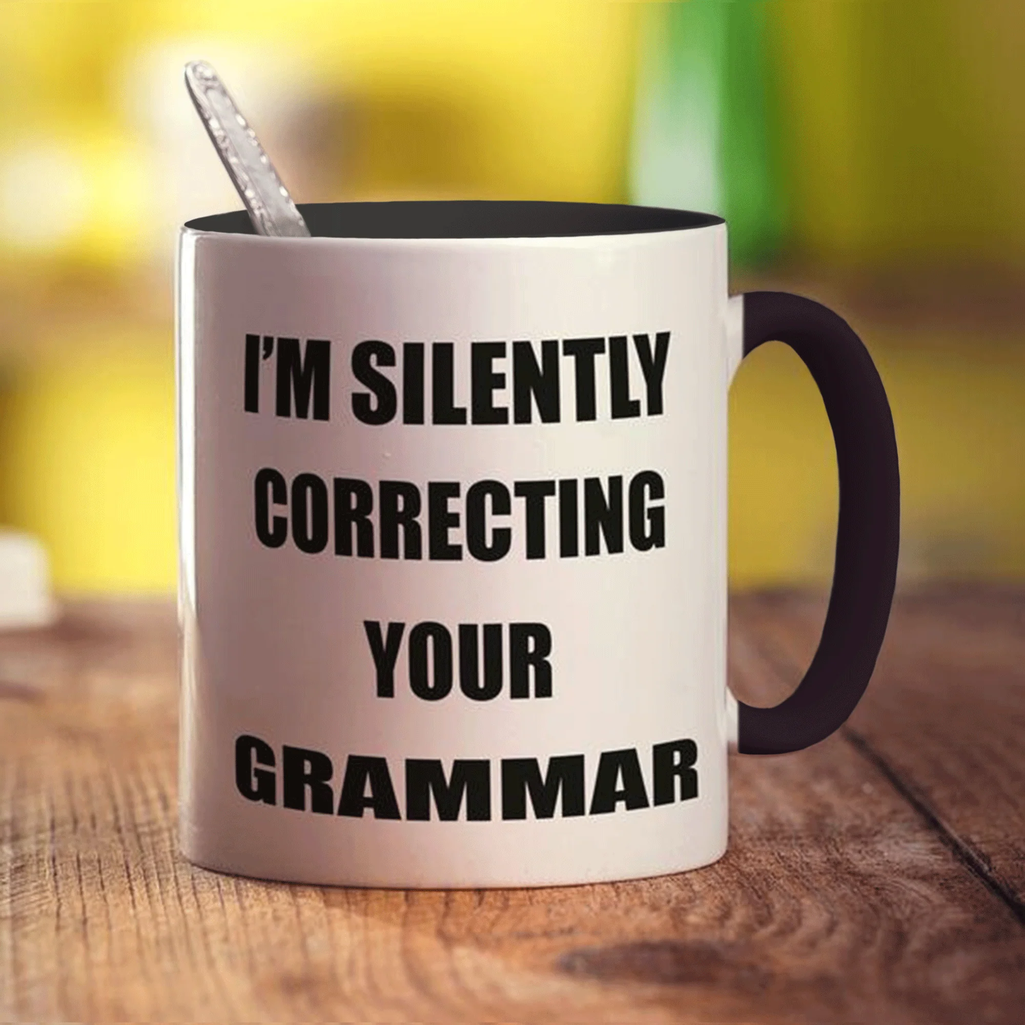 I'm Silently Correcting Your Grammar Mug - Image 10