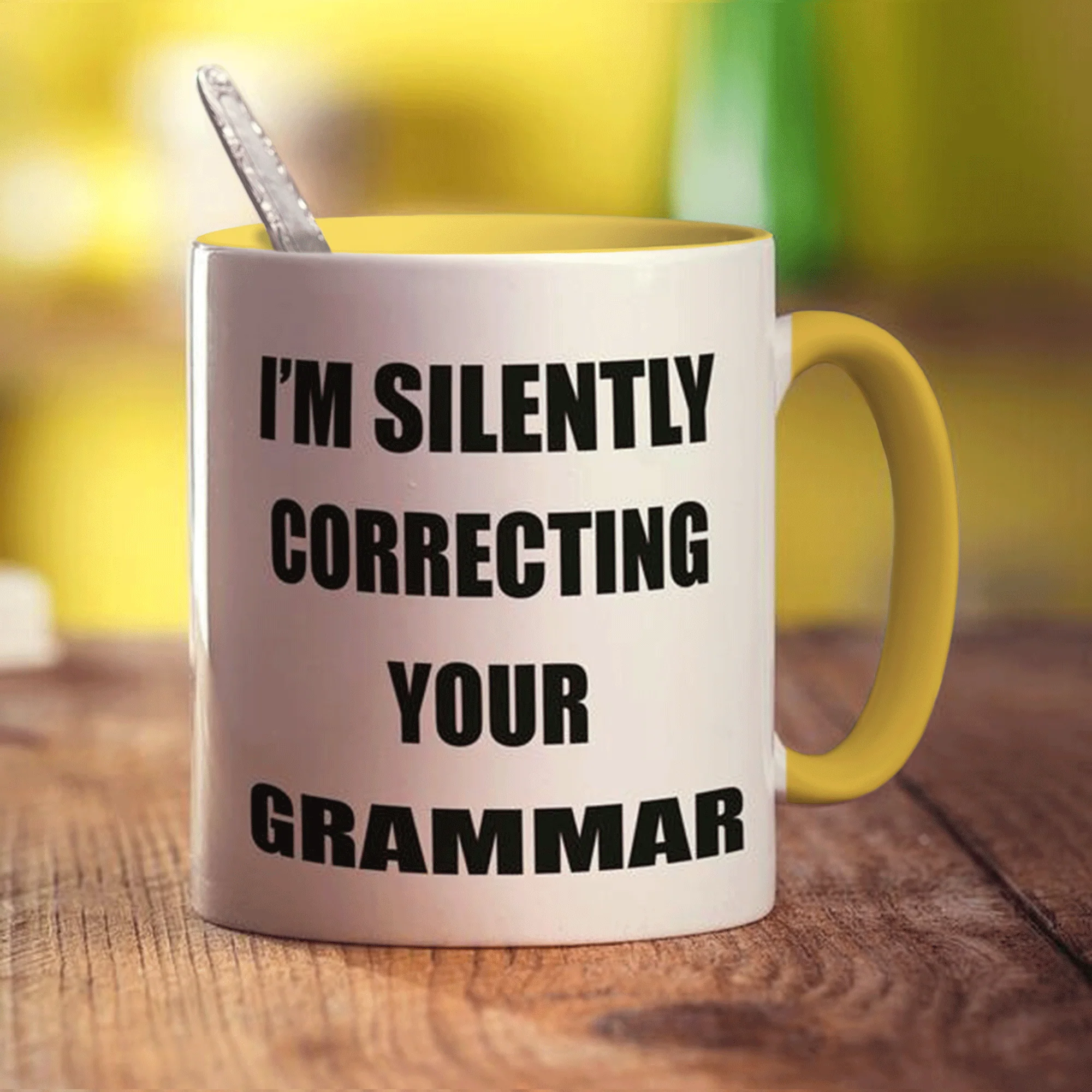 I'm Silently Correcting Your Grammar Mug - Image 5