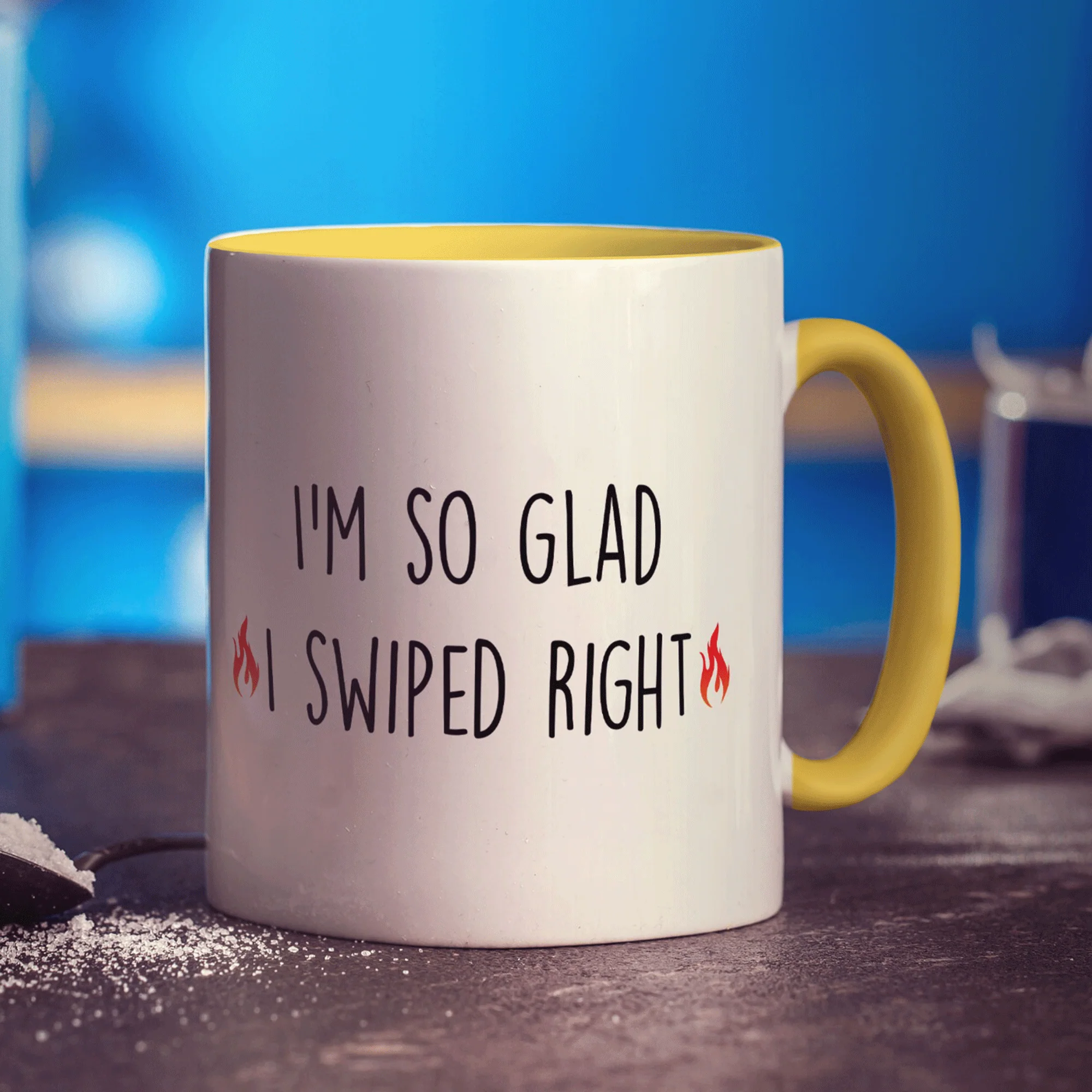 I'm so Glad I Swiped Right Mug - Image 7