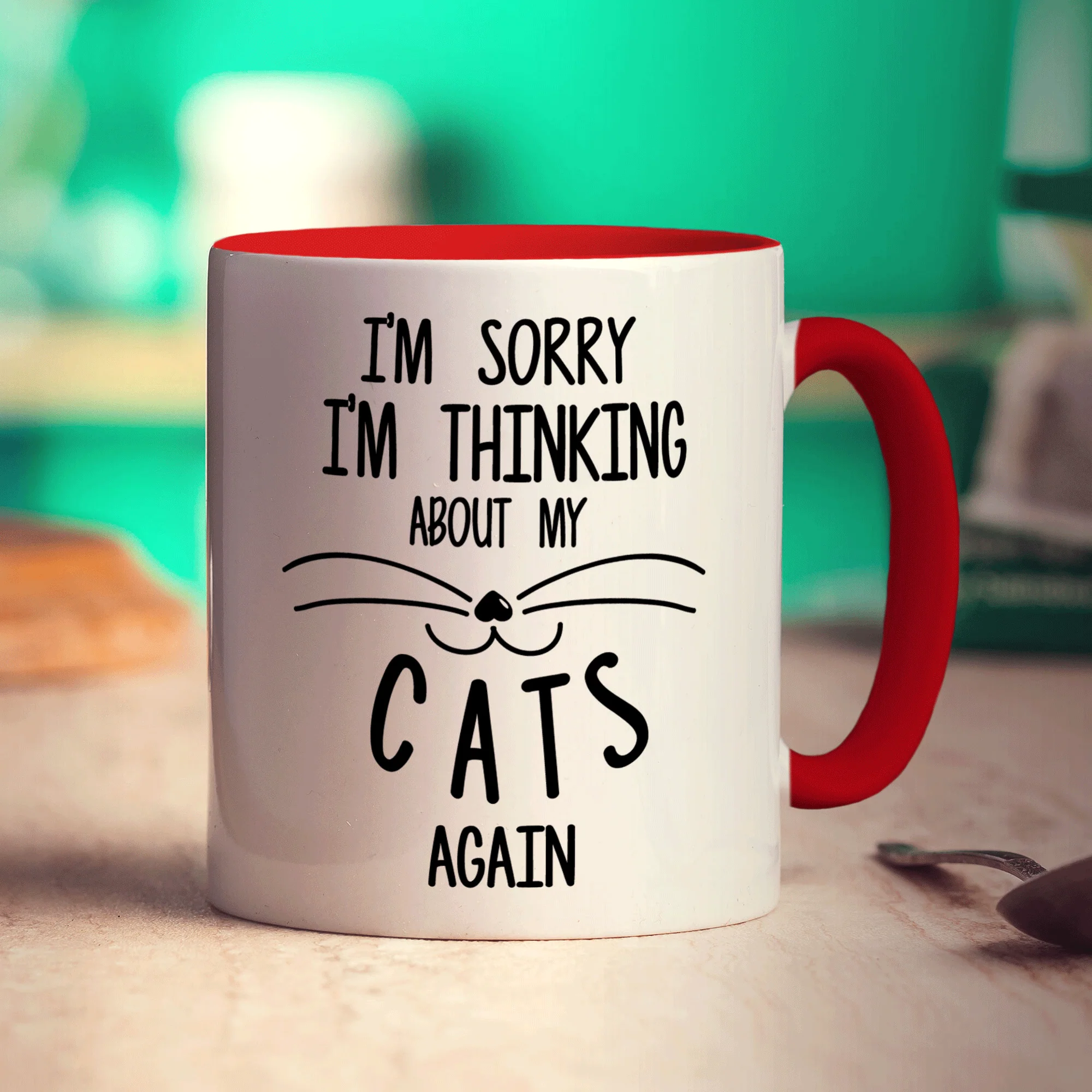 I'm Sorry I'm Thinking About My Cats Again Mug - Image 11