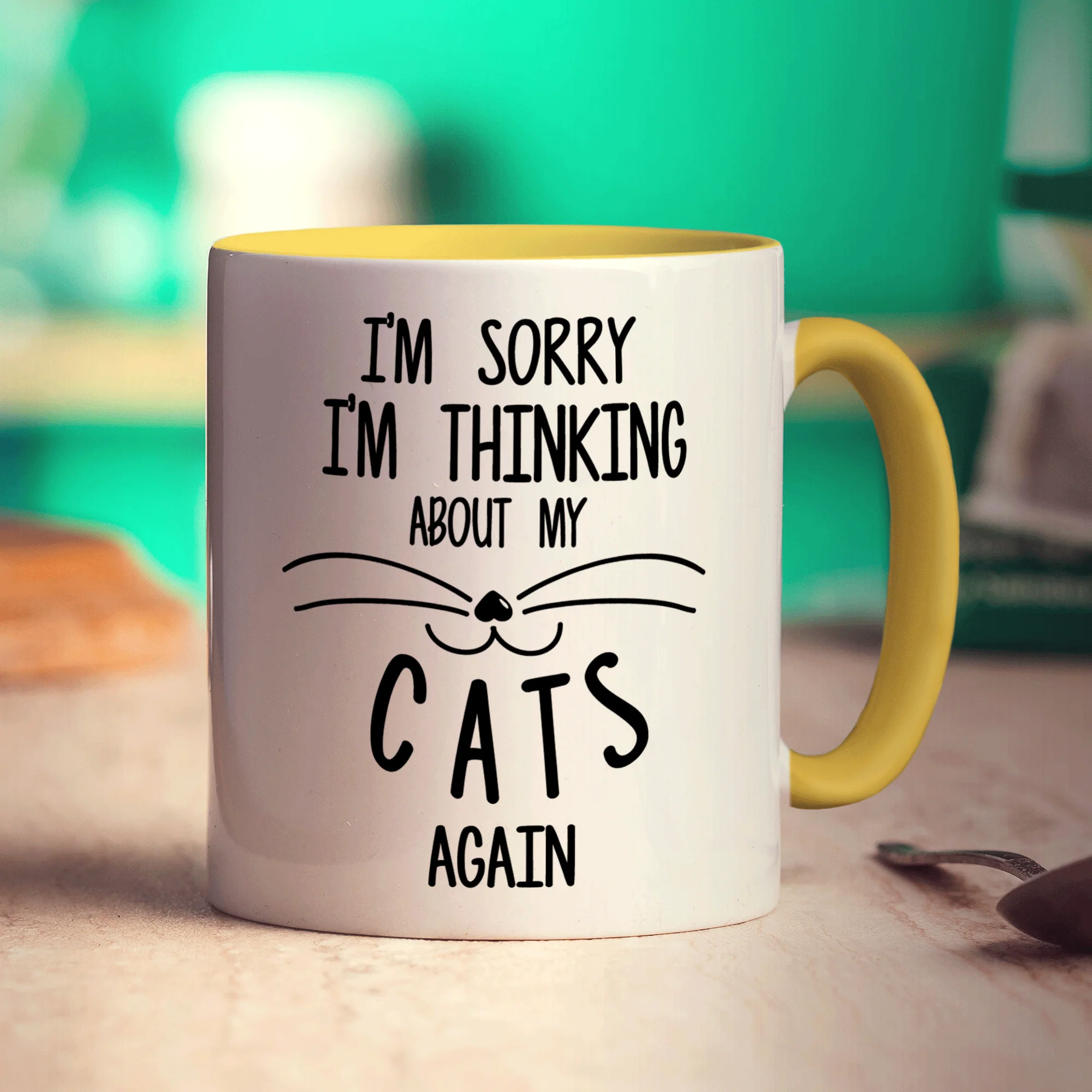 I'm Sorry I'm Thinking About My Cats Again Mug - Image 5