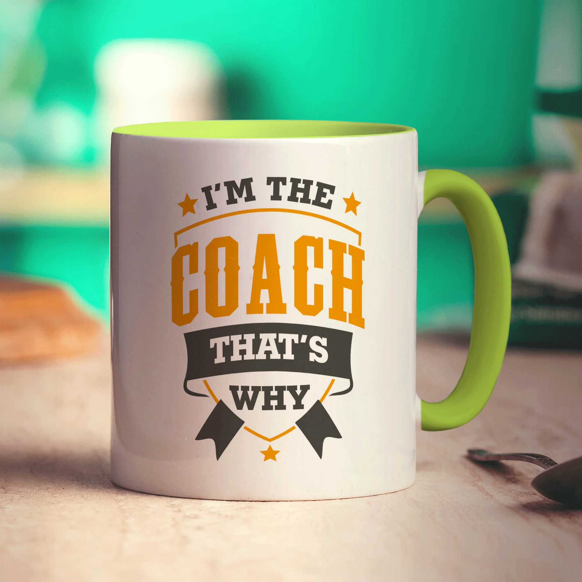 I'm the Coach That's Why Mug - Image 7