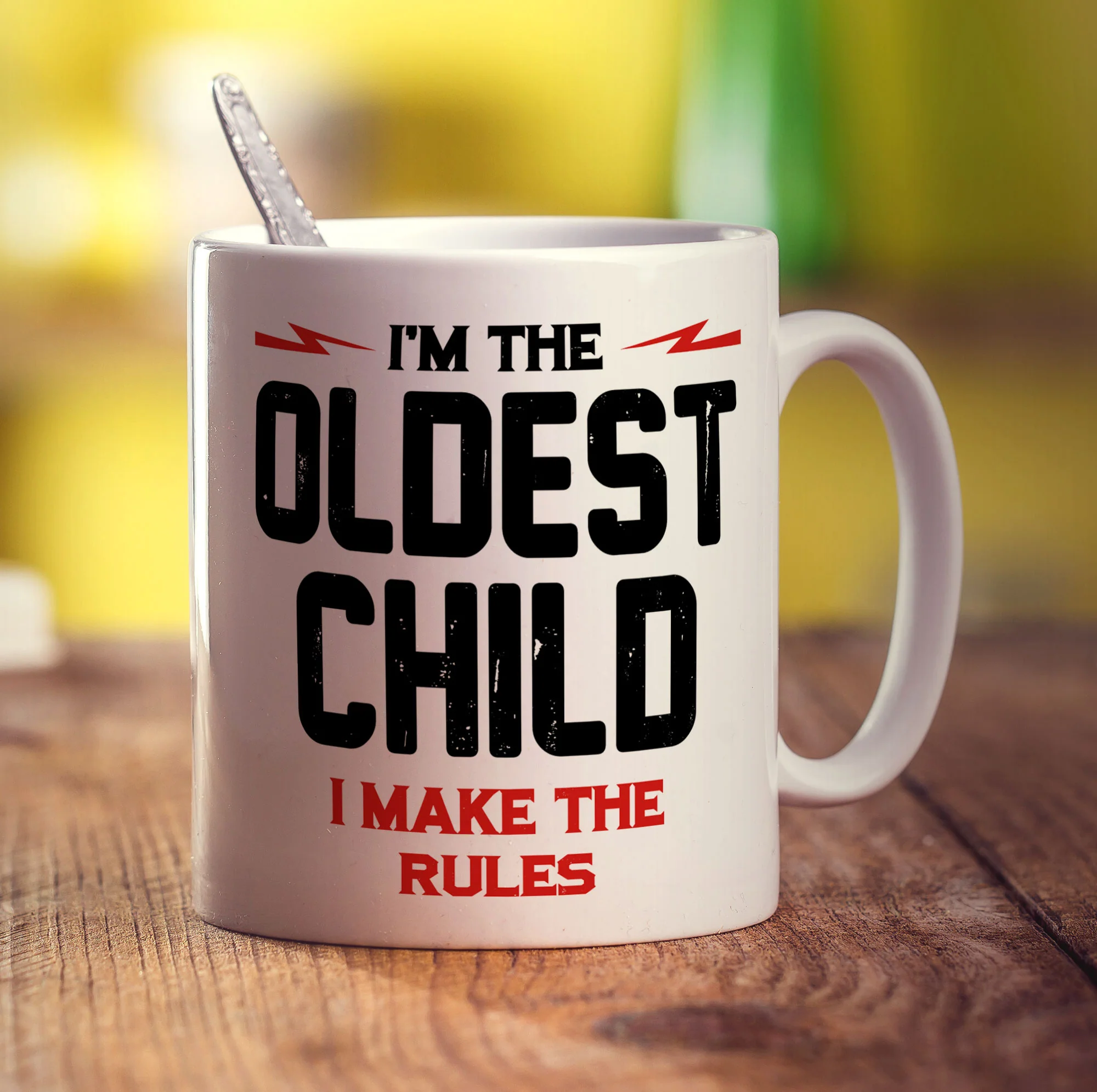 I'm the Oldest Child I Make the Rules Mug - Image 3