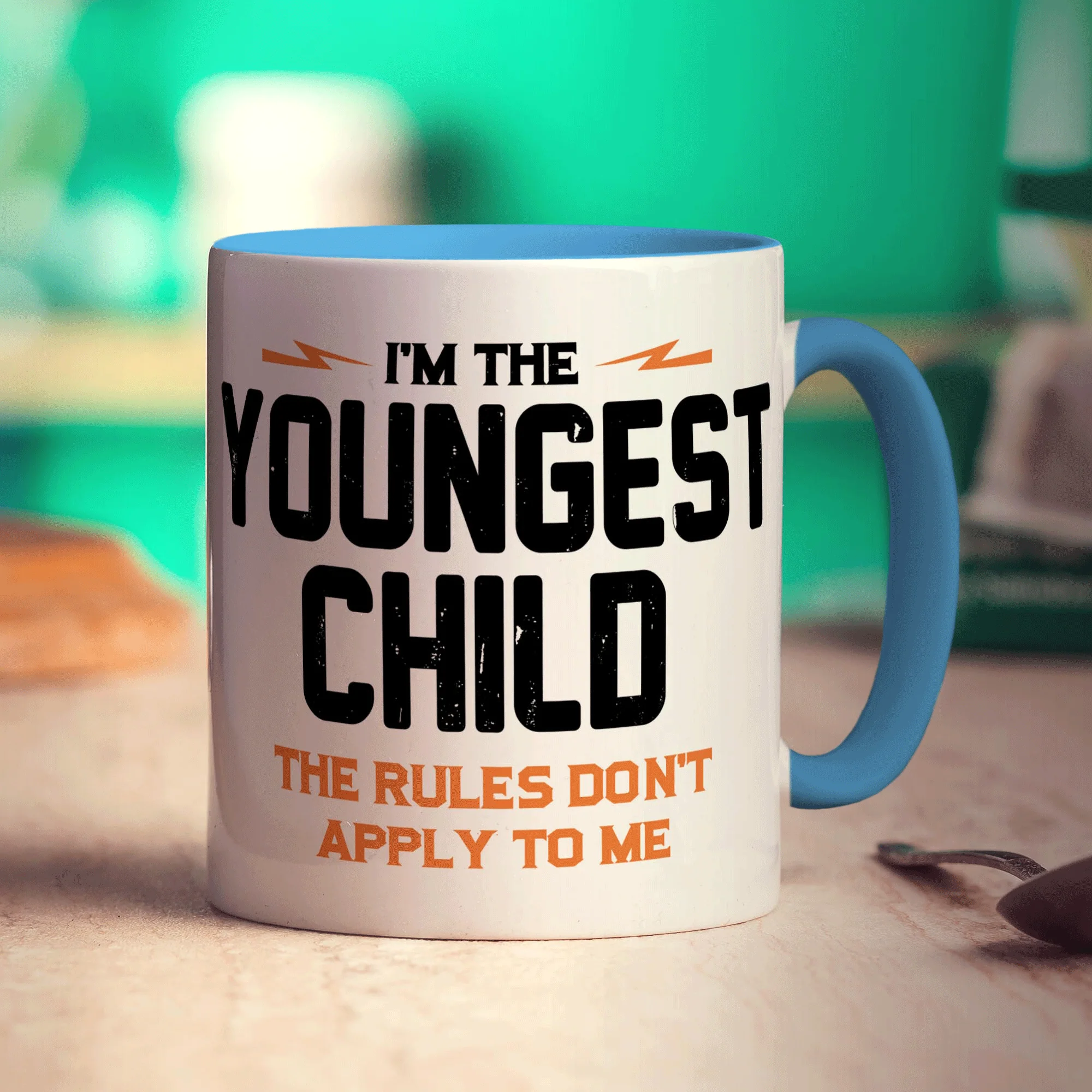 I'm The Youngest Child, the Rules Don't Apply To Me Mug - Image 8