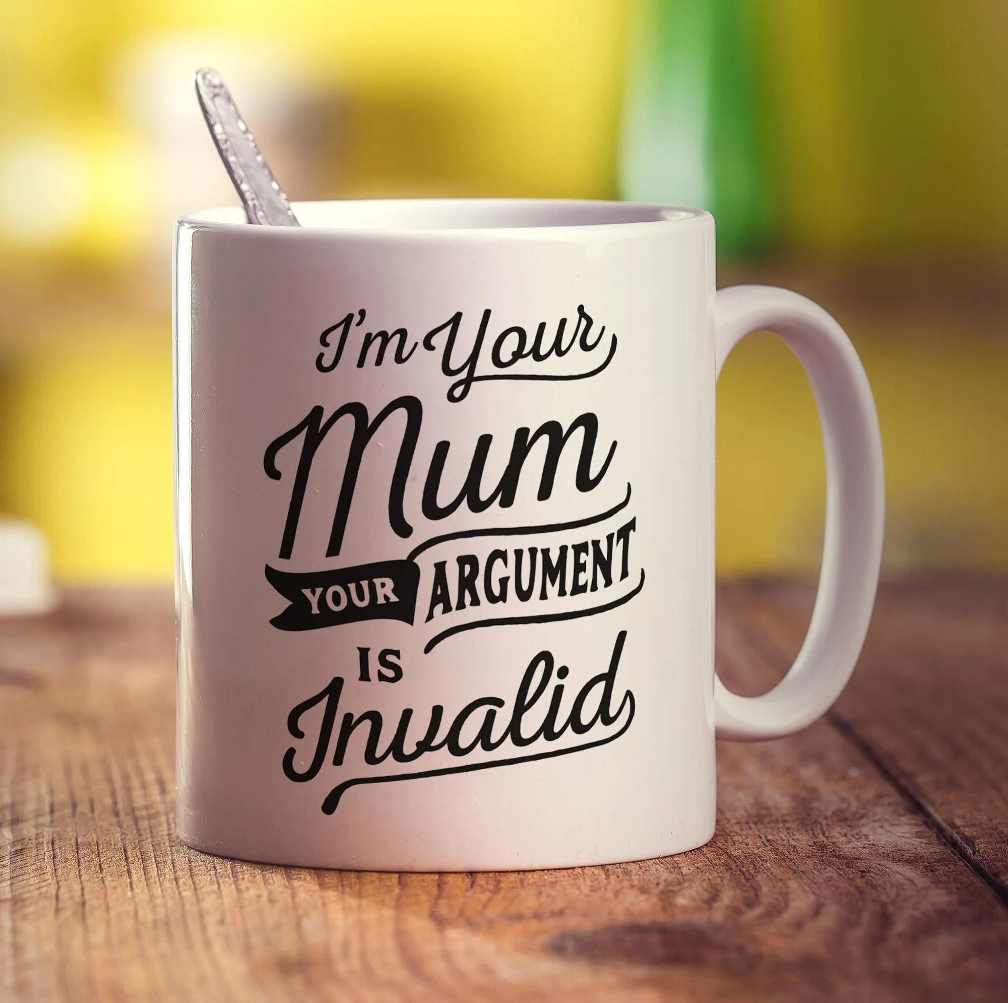 I'm Your Mum Your Argument is Invalid Mug - Image 3