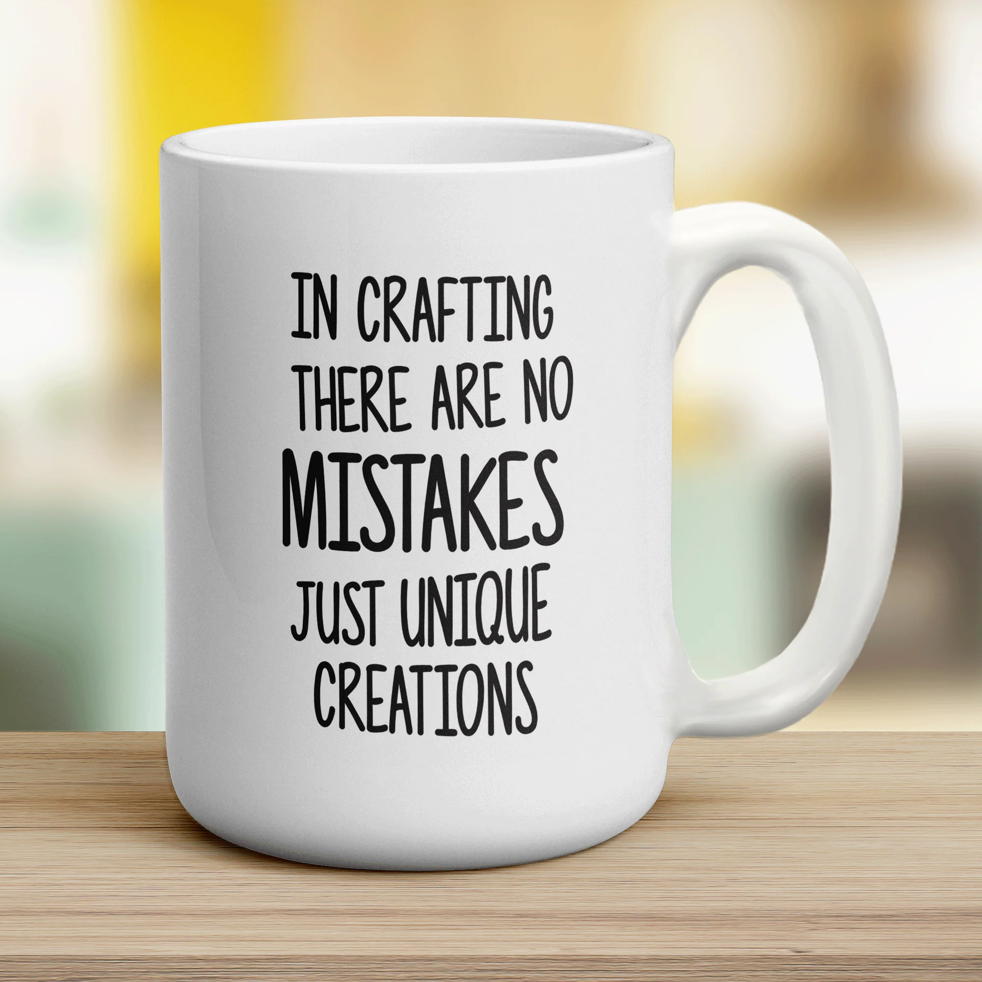 In Crafting There Are No Mistakes Just Unique Creations Mug - Image 12