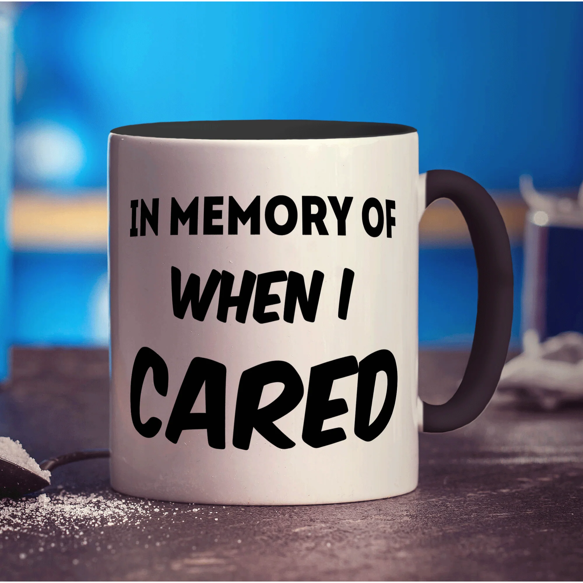 In Memory of When I Cared Mug - Image 10