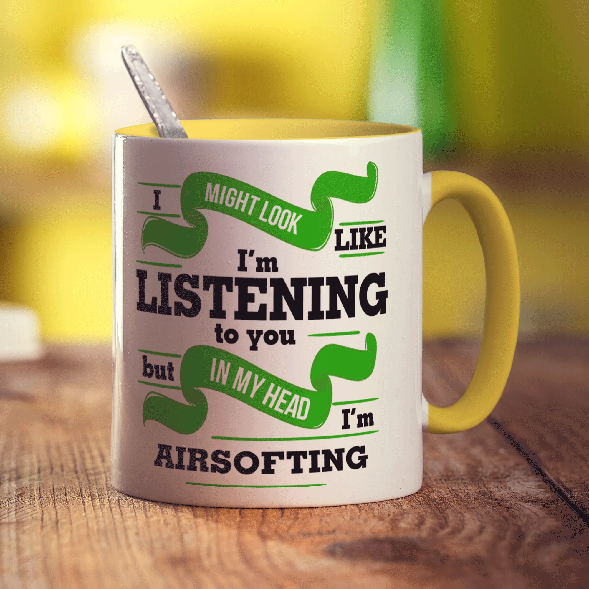 In My Head I'm Airsofting Mug - Image 3