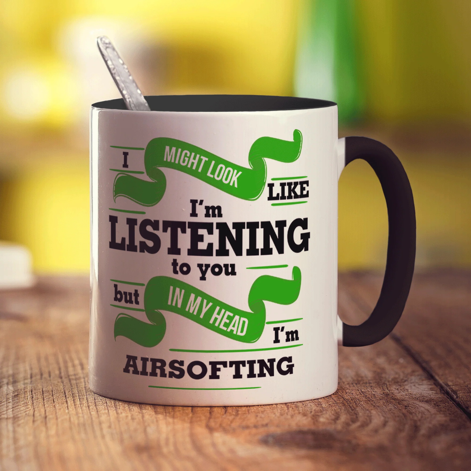 In My Head I'm Airsofting Mug - Image 8