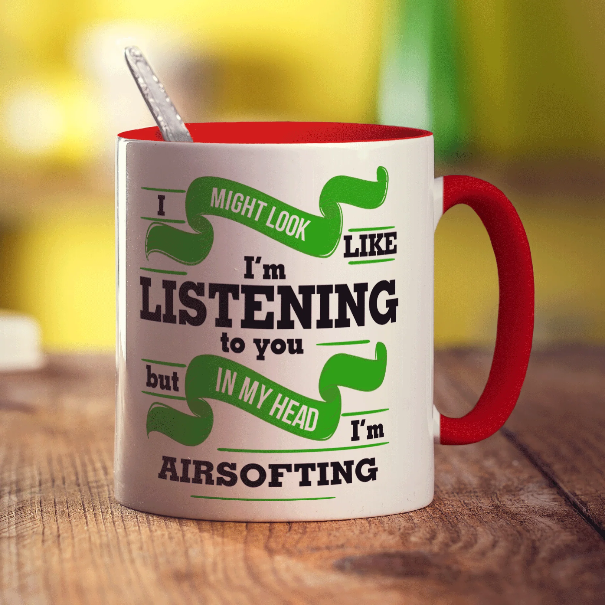 In My Head I'm Airsofting Mug - Image 9