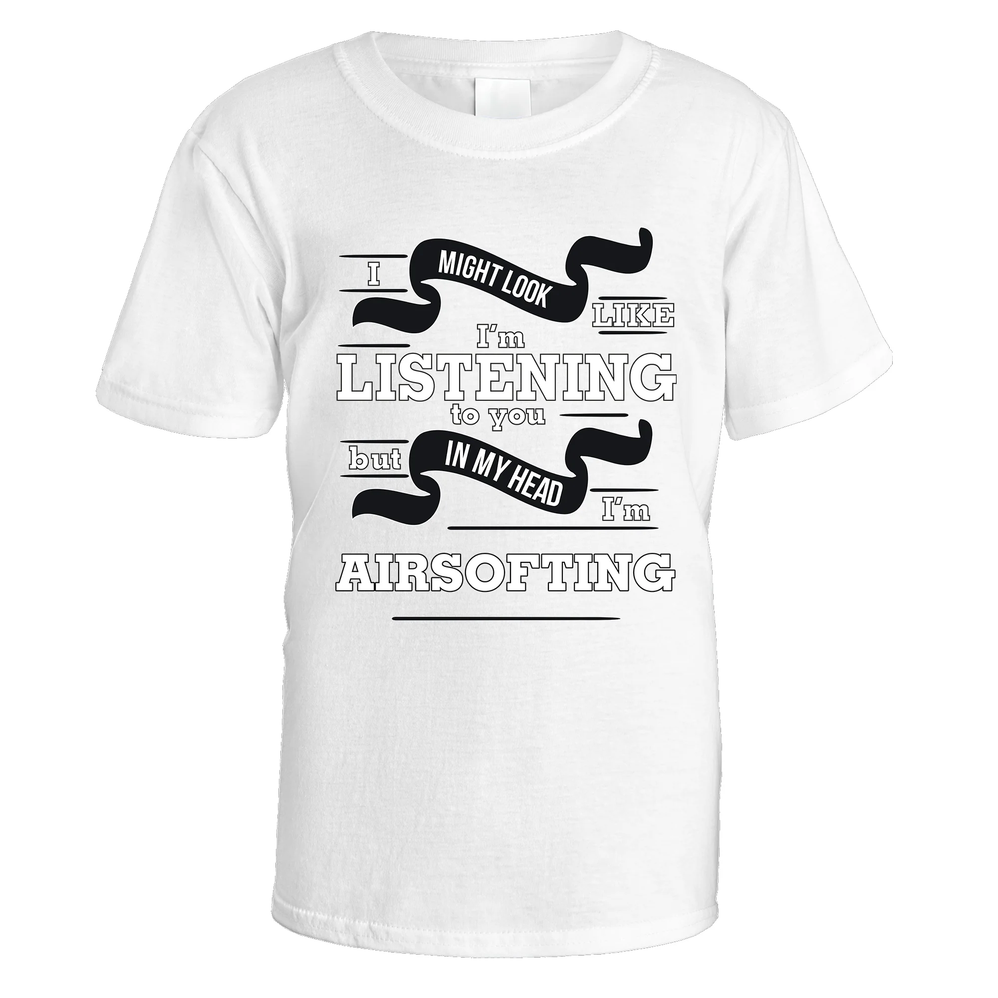 In My Head I'm Airsofting T-Shirt - Image 2