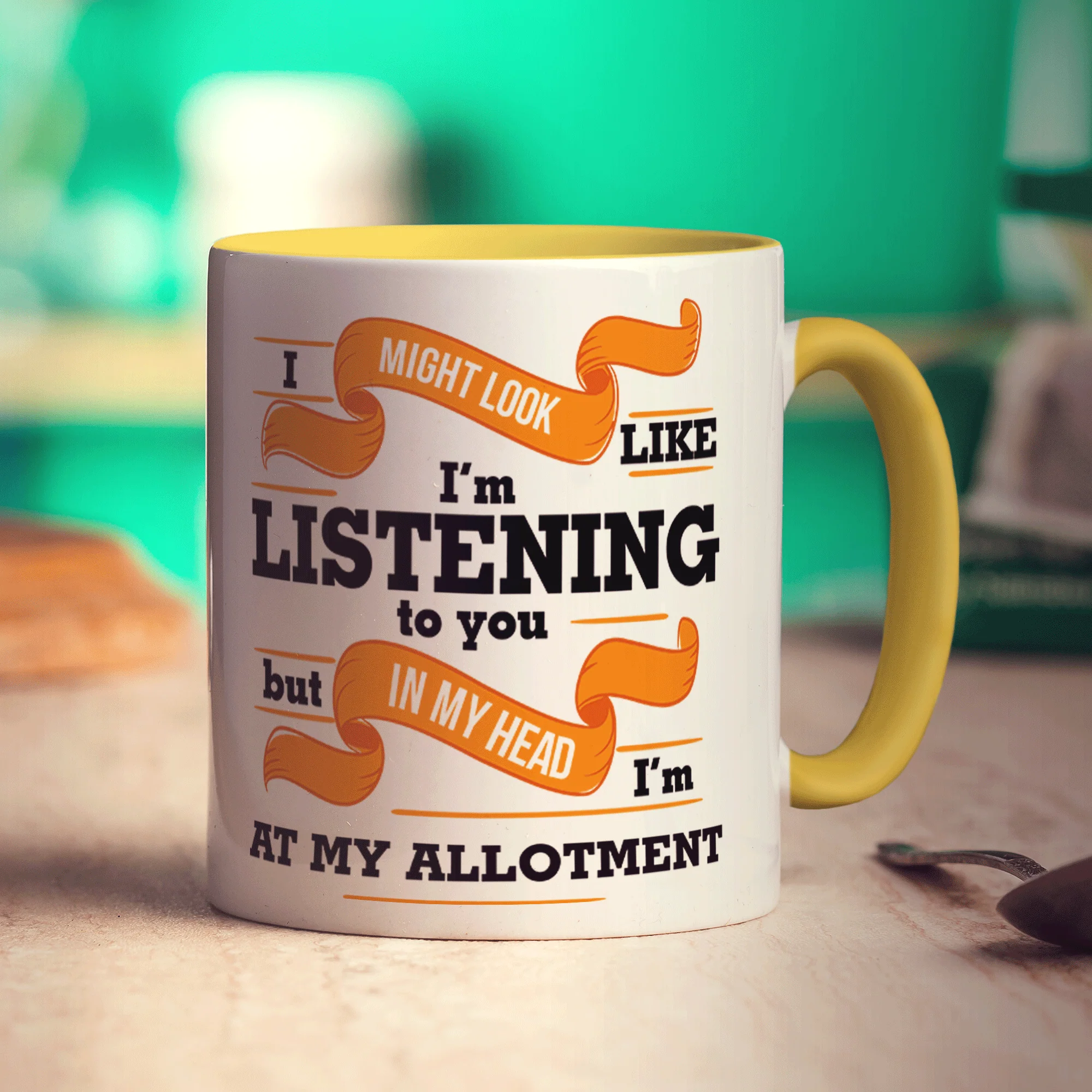 In My Head I'm At My Allotment Mug - Image 3