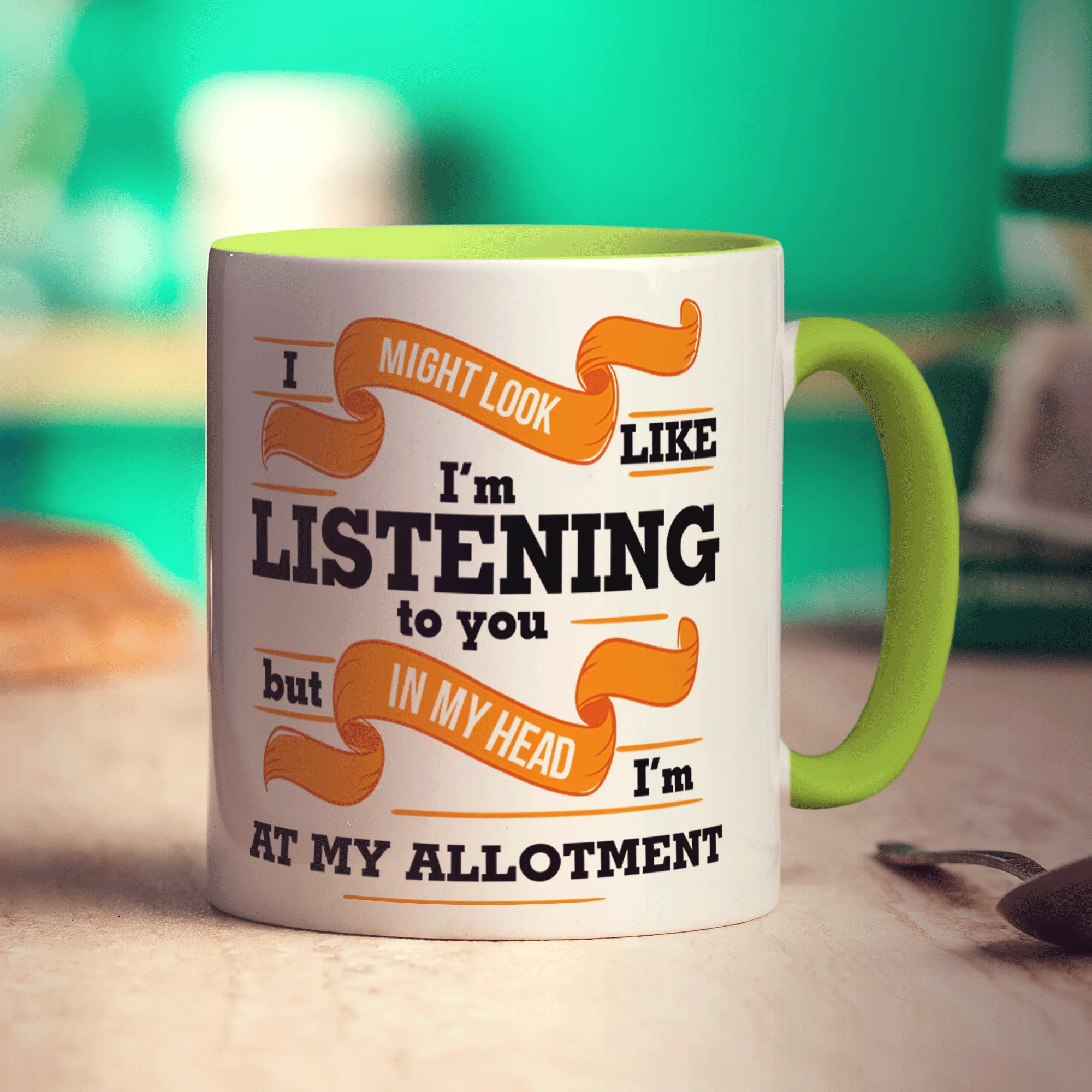 In My Head I'm At My Allotment Mug - Image 5